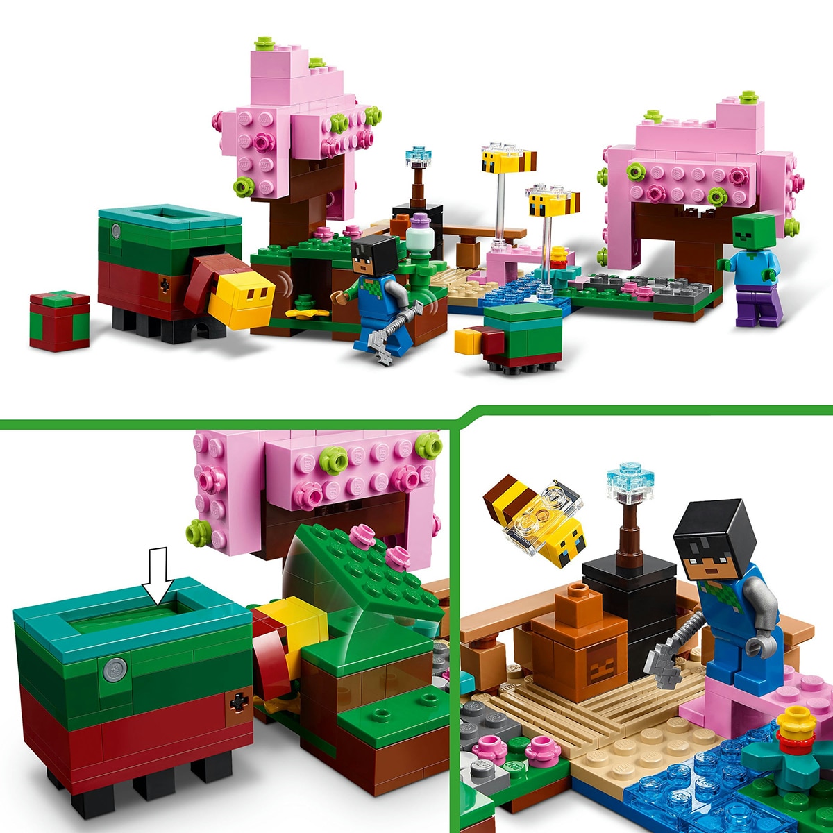 Juguete de construcción El Jardín de Cerezos en Flor LEGO Minecraft - 21260 5
