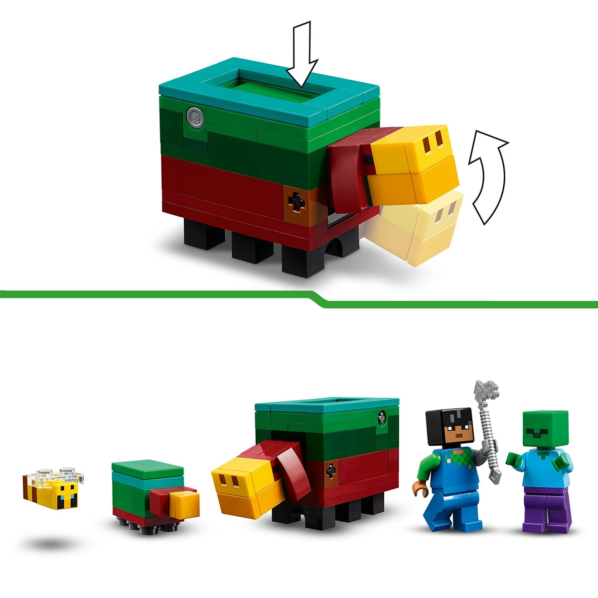 Juguete de construcción El Jardín de Cerezos en Flor LEGO Minecraft - 21260 6