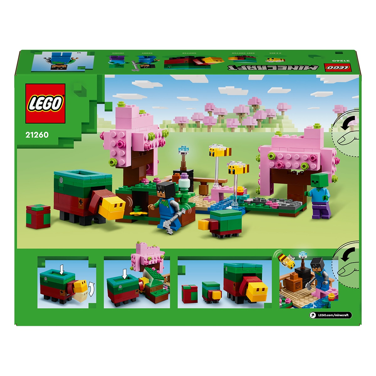 Juguete de construcción El Jardín de Cerezos en Flor LEGO Minecraft - 21260 9