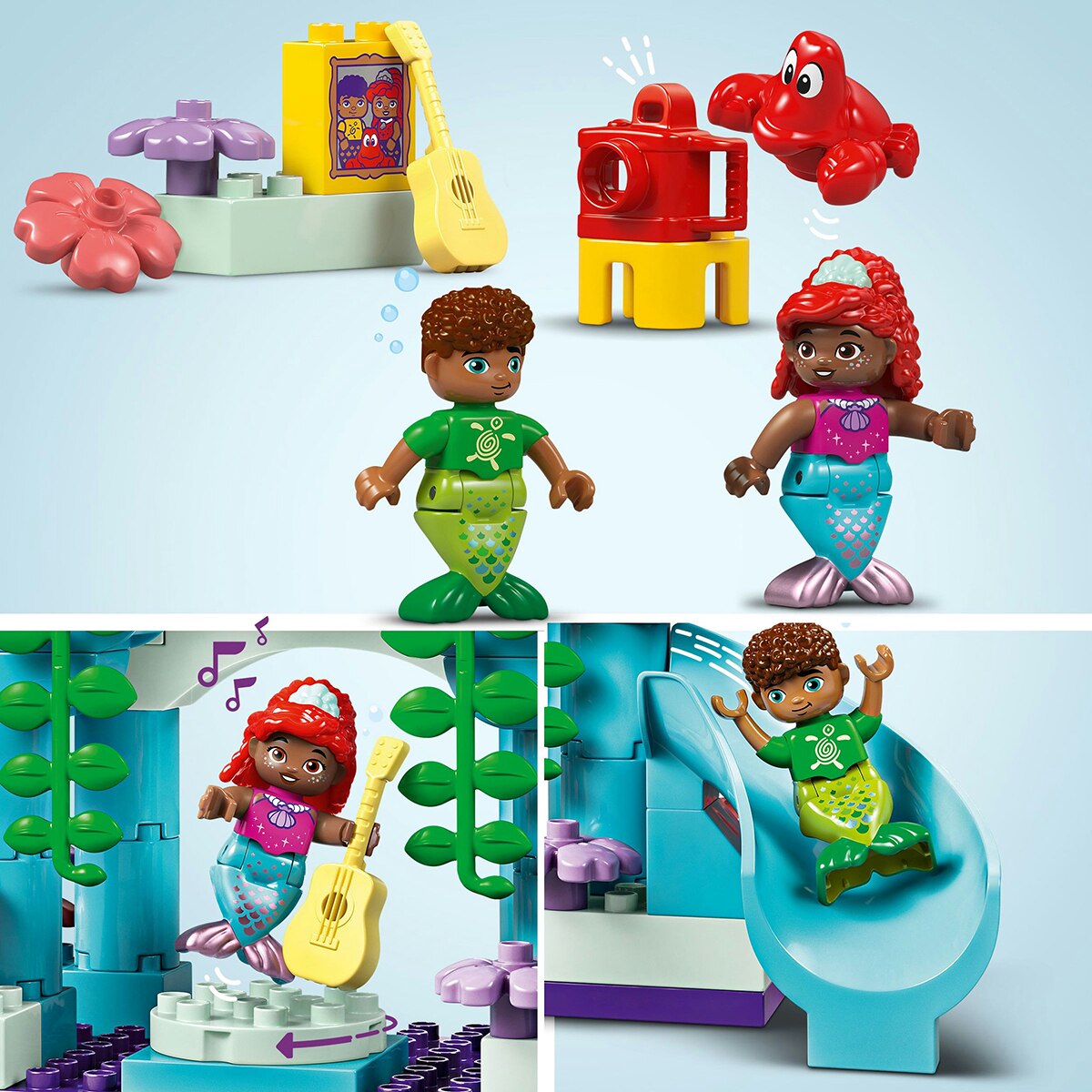 Palacio Submarino Mágico de Ariel Lego Duplo 6