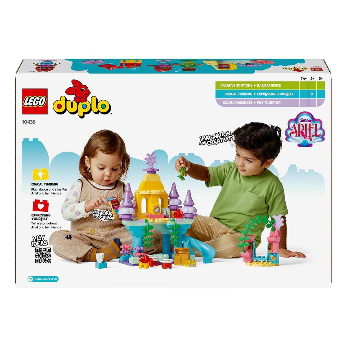 Palacio Submarino Mágico de Ariel Lego Duplo 10