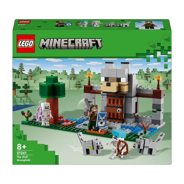 Juguete de construcción La Fortaleza-Lobo LEGO Minecraft