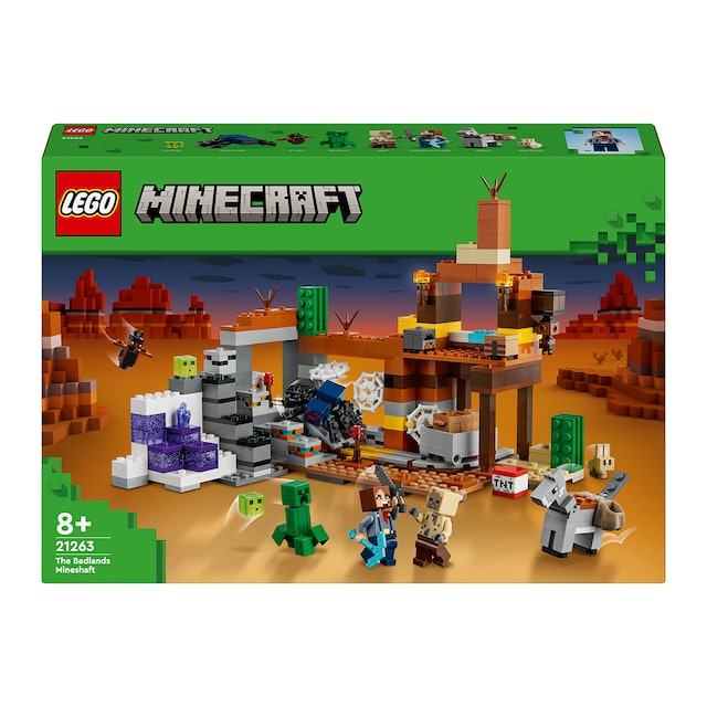 Juguete de construcción  El Pozo de Mina de los Páramos Lego Minecraft