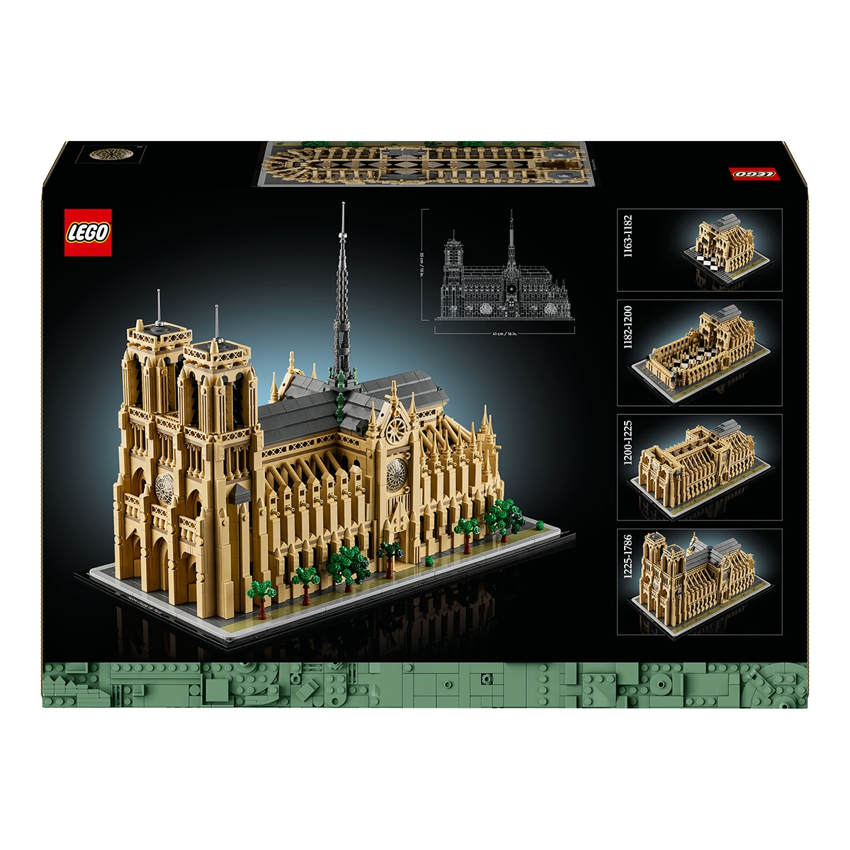 Juguete de construcción Notre Dame de París LEGO Architecture - 21061 10