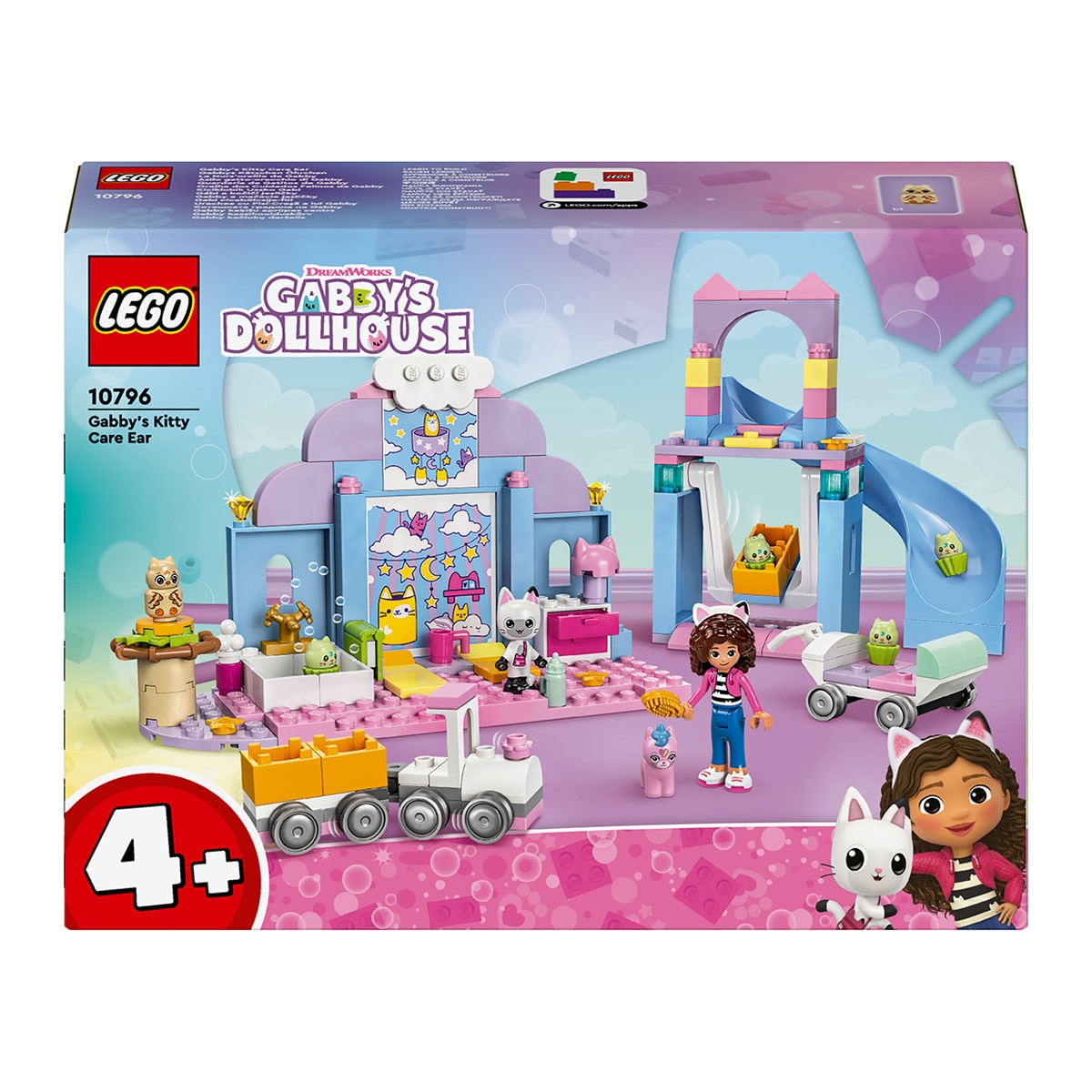 Juguete de construcción Guardería de Gatitos de LEGO Gabby's Dollhouse - 10796 1