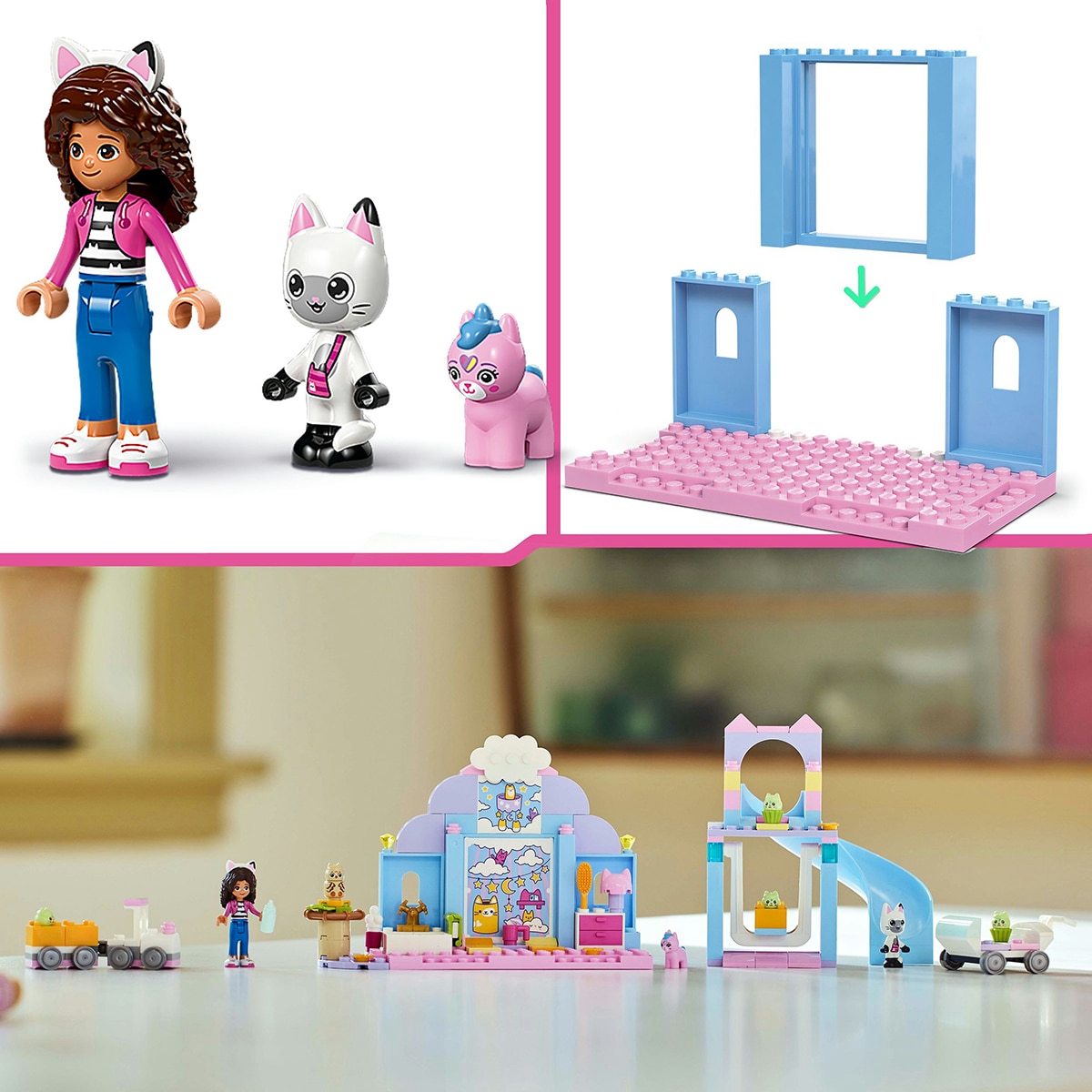 Juguete de construcción Guardería de Gatitos de LEGO Gabby's Dollhouse - 10796 7