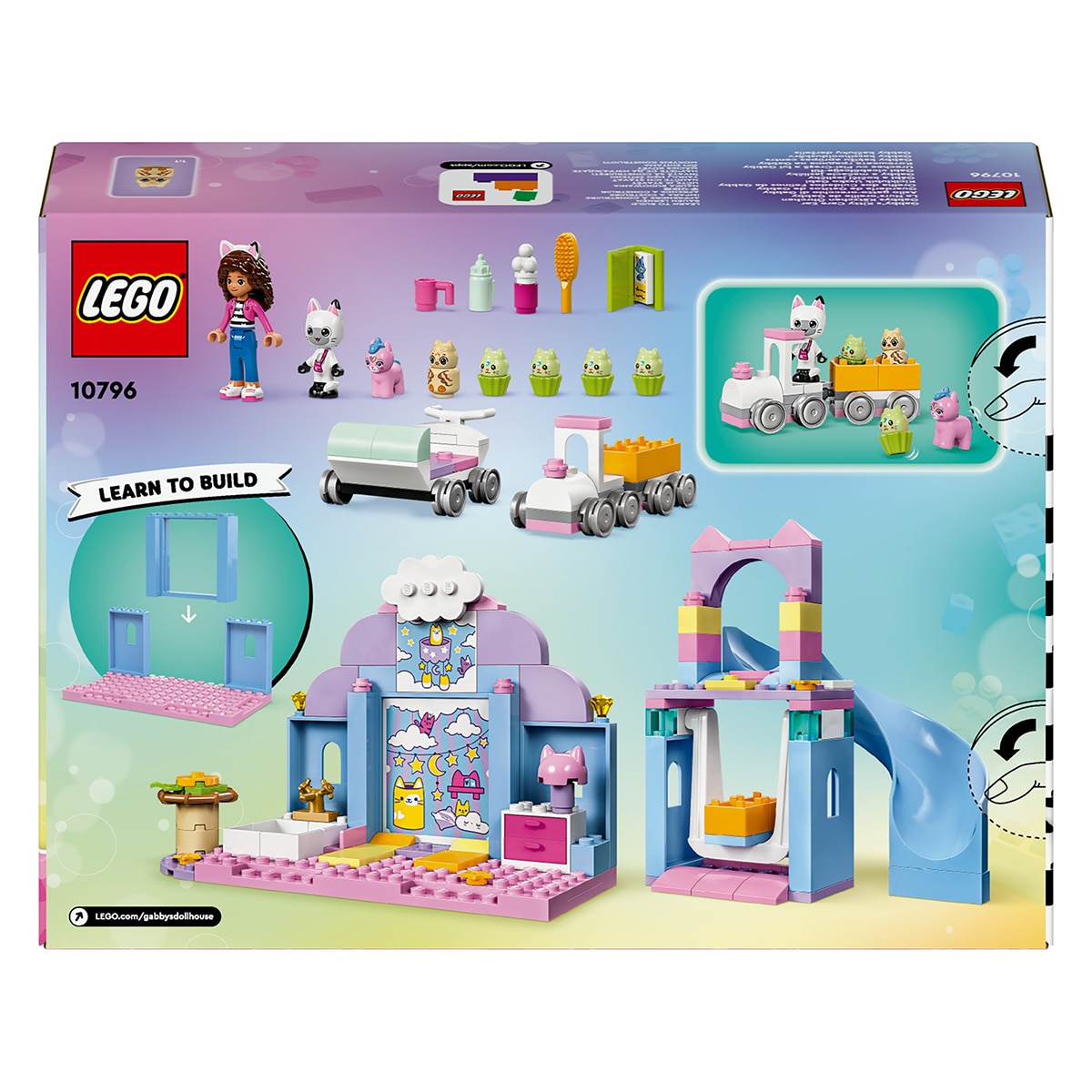 Juguete de construcción Guardería de Gatitos de LEGO Gabby's Dollhouse - 10796 9