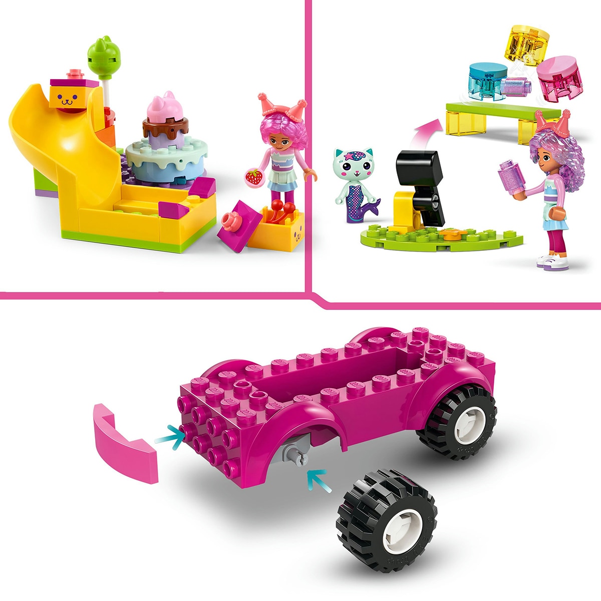 Juguete de construcción Sala para Fiestas de LEGO Gabby's Dollhouse - 10797 6