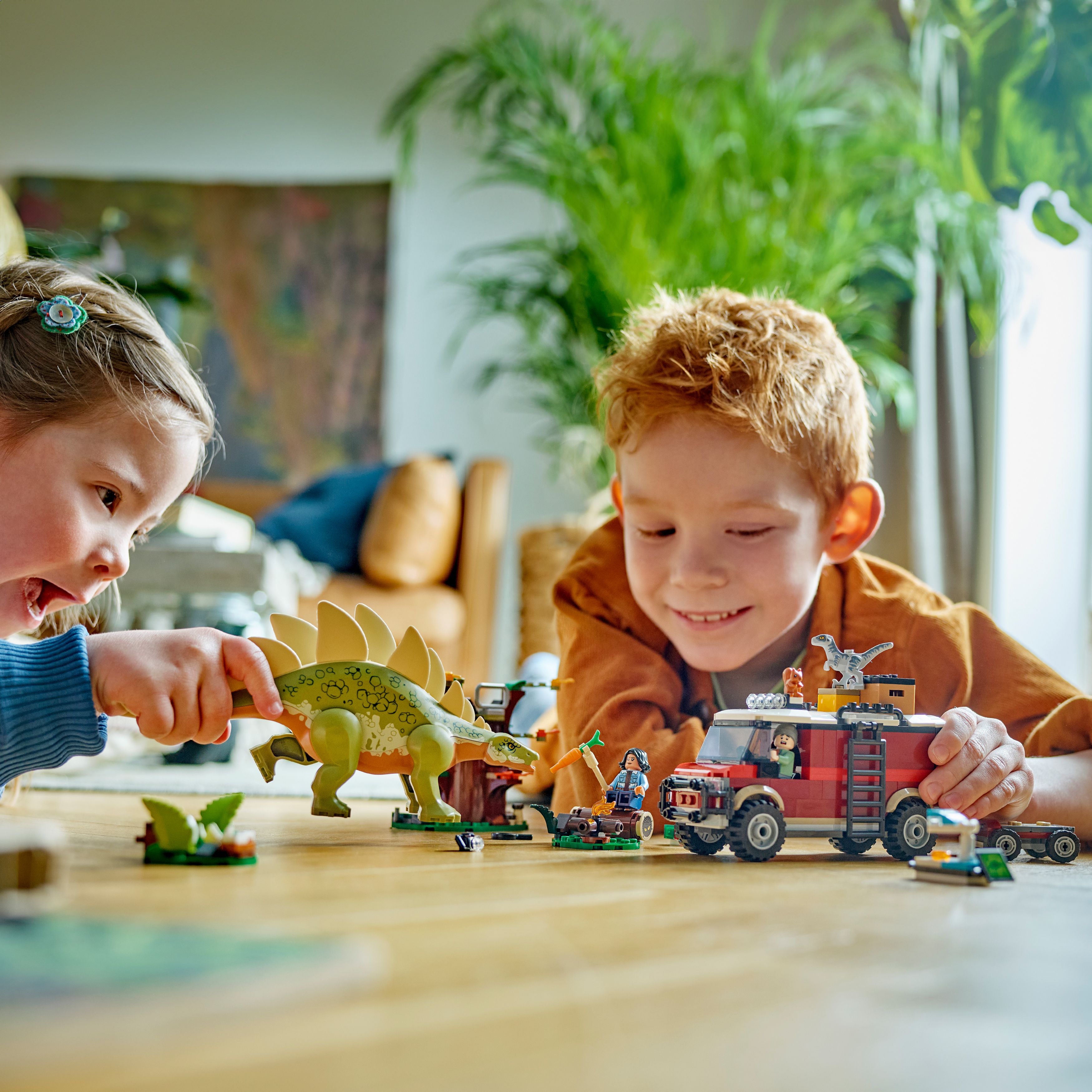 Juego de construcción Descubrimiento del Stegosaurus LEGO Jurassic World - 76965 3