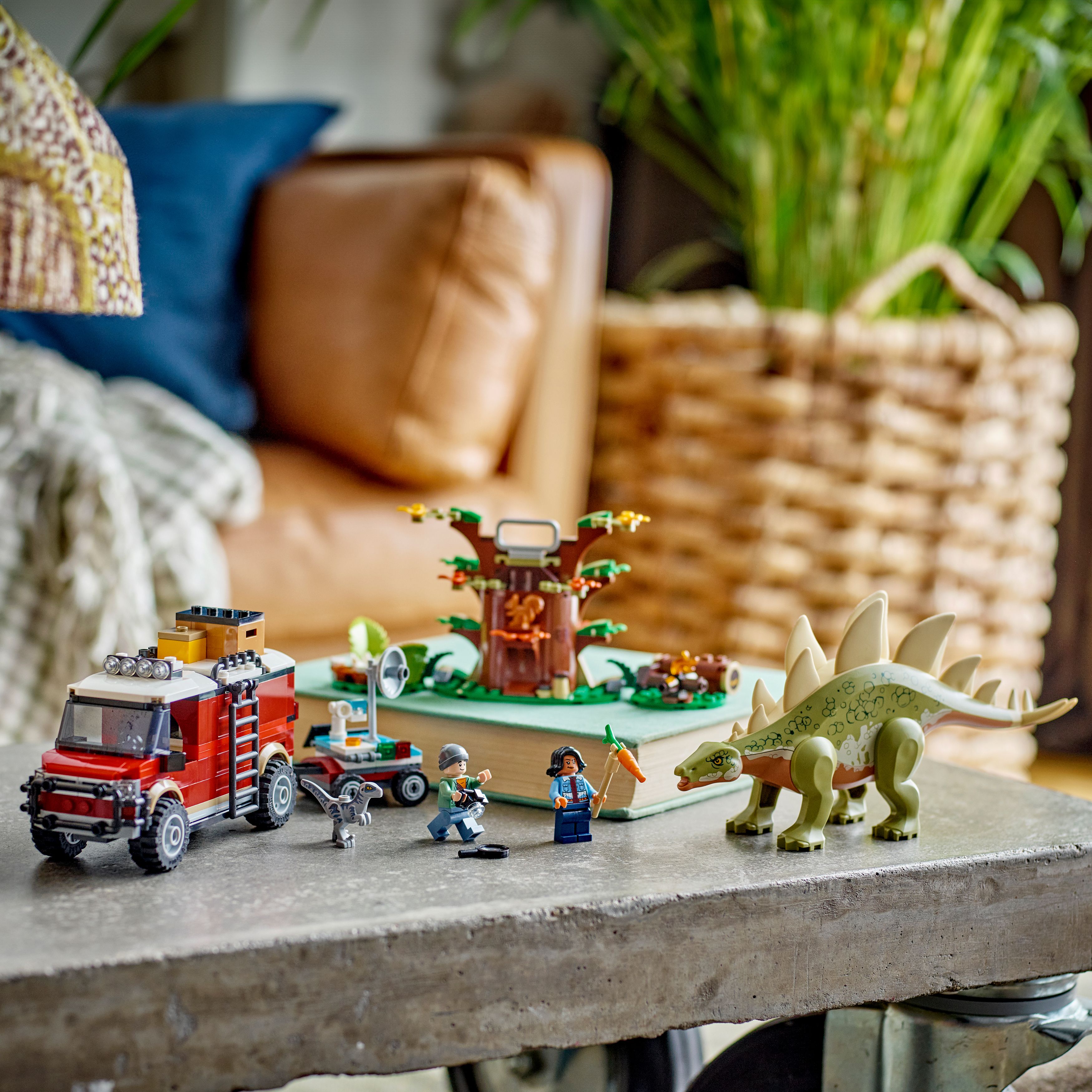 Juego de construcción Descubrimiento del Stegosaurus LEGO Jurassic World - 76965 5