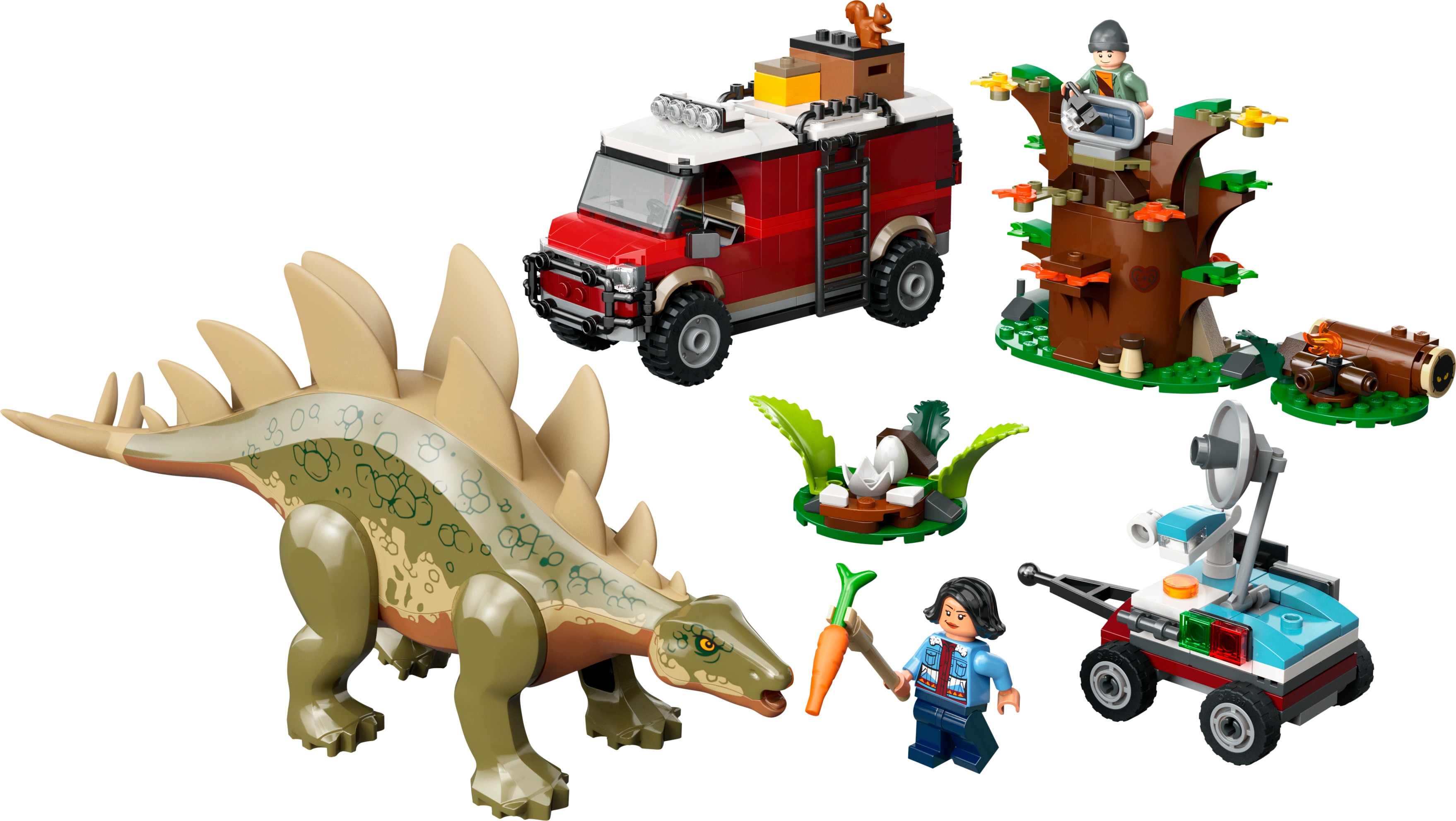 Juego de construcción Descubrimiento del Stegosaurus LEGO Jurassic World - 76965 6