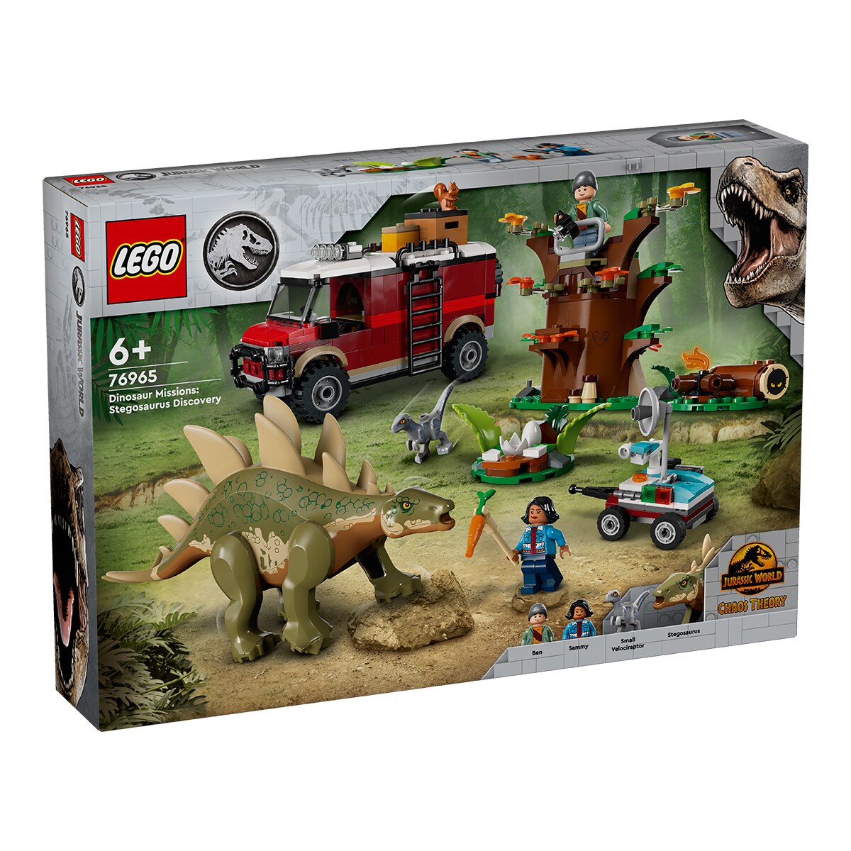 Juego de construcción Descubrimiento del Stegosaurus LEGO Jurassic World - 76965 8
