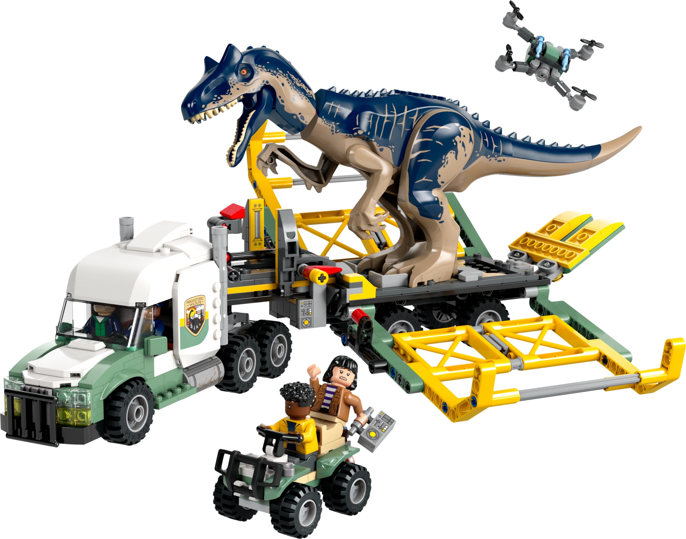 Missões de Dinossauros: Camião de Transporte de Alossauro 2