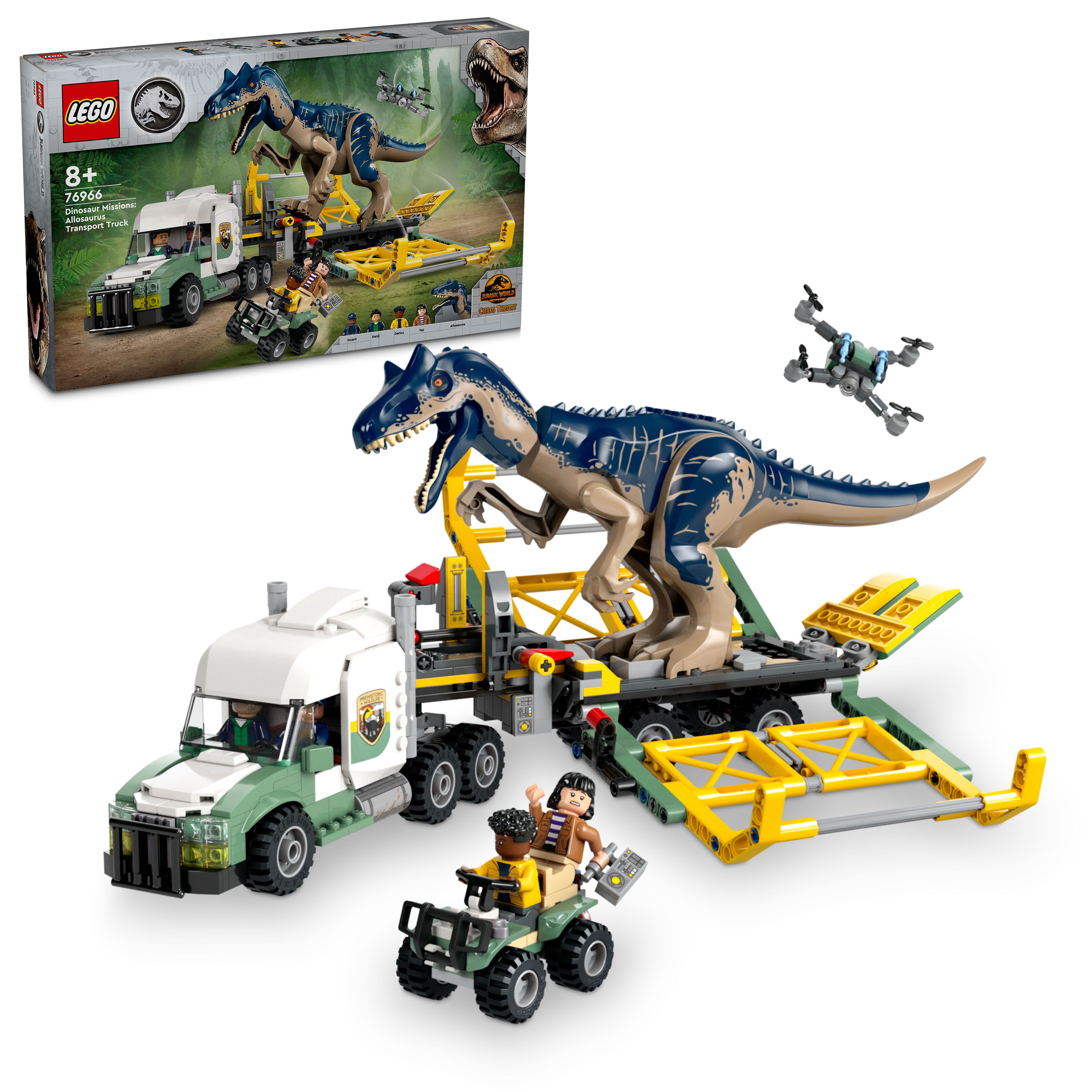 Missões de Dinossauros: Camião de Transporte de Alossauro 3