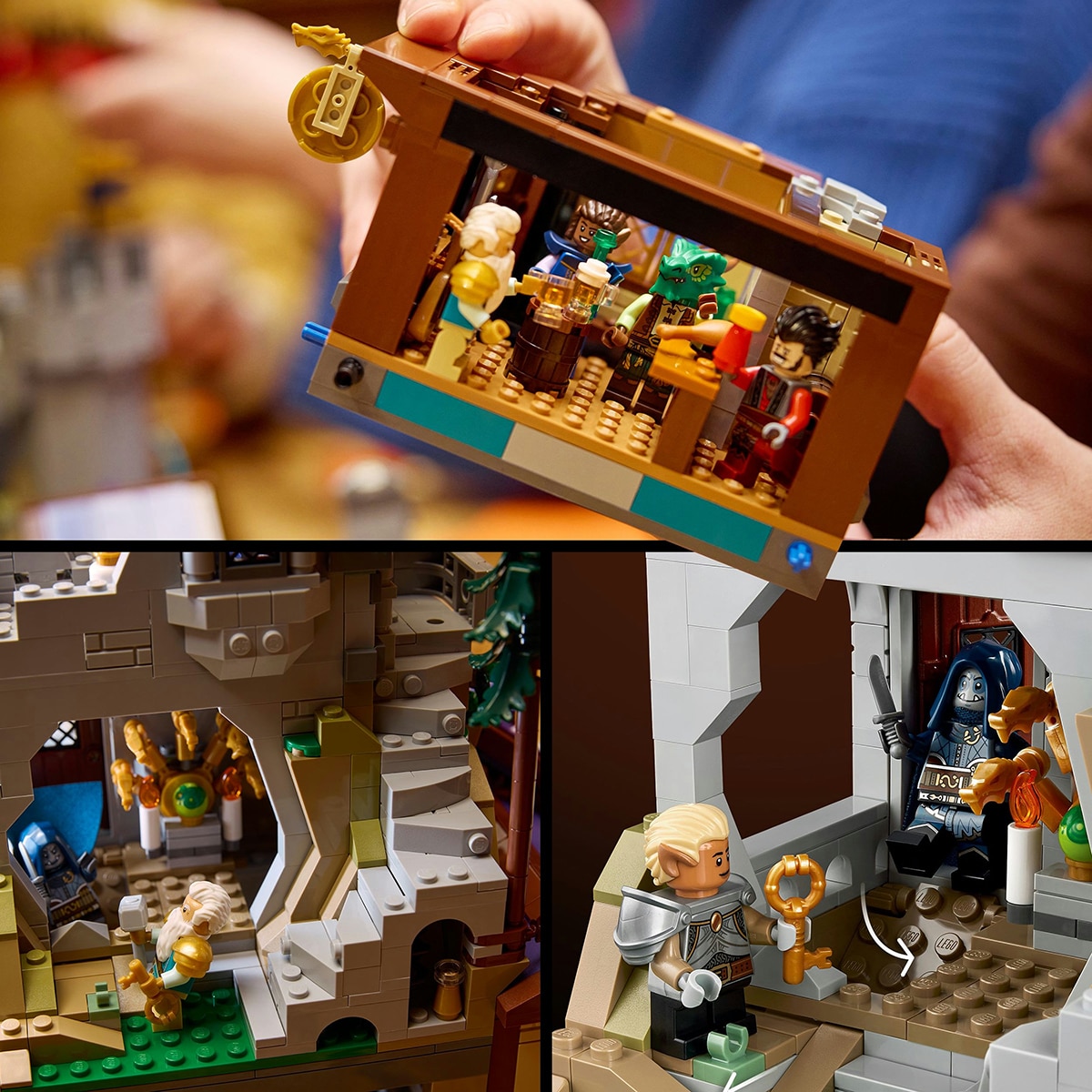 Juego de construcción Dungeons & Dragons: Aventura del Dragón Rojo LEGO Ideas - 21348 7