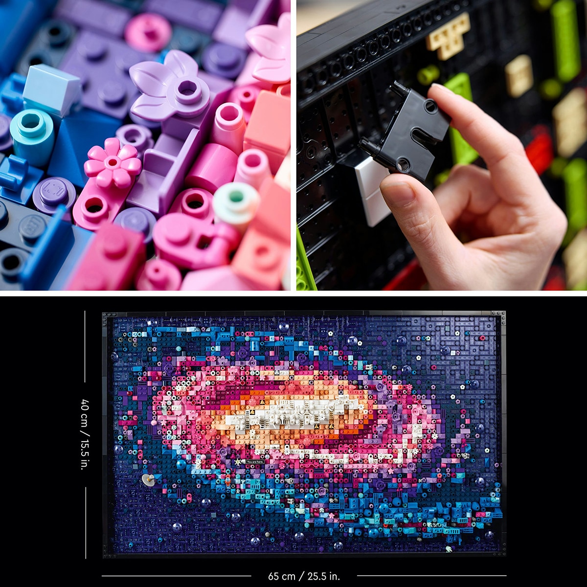Juego de construcción Galaxia Vía Láctea LEGO ART - 31212 8