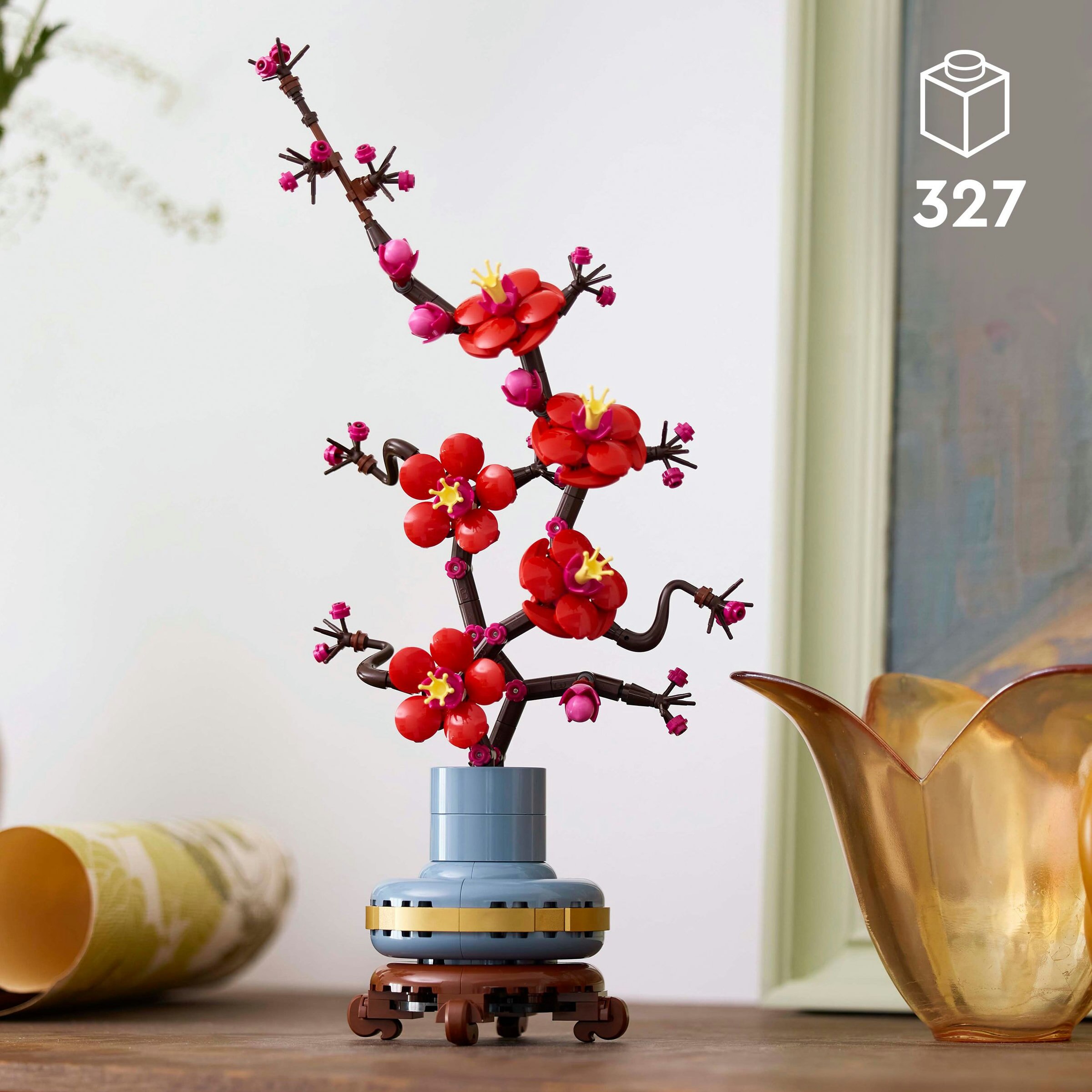 Flor de Ameixa Lego Botanicals 4