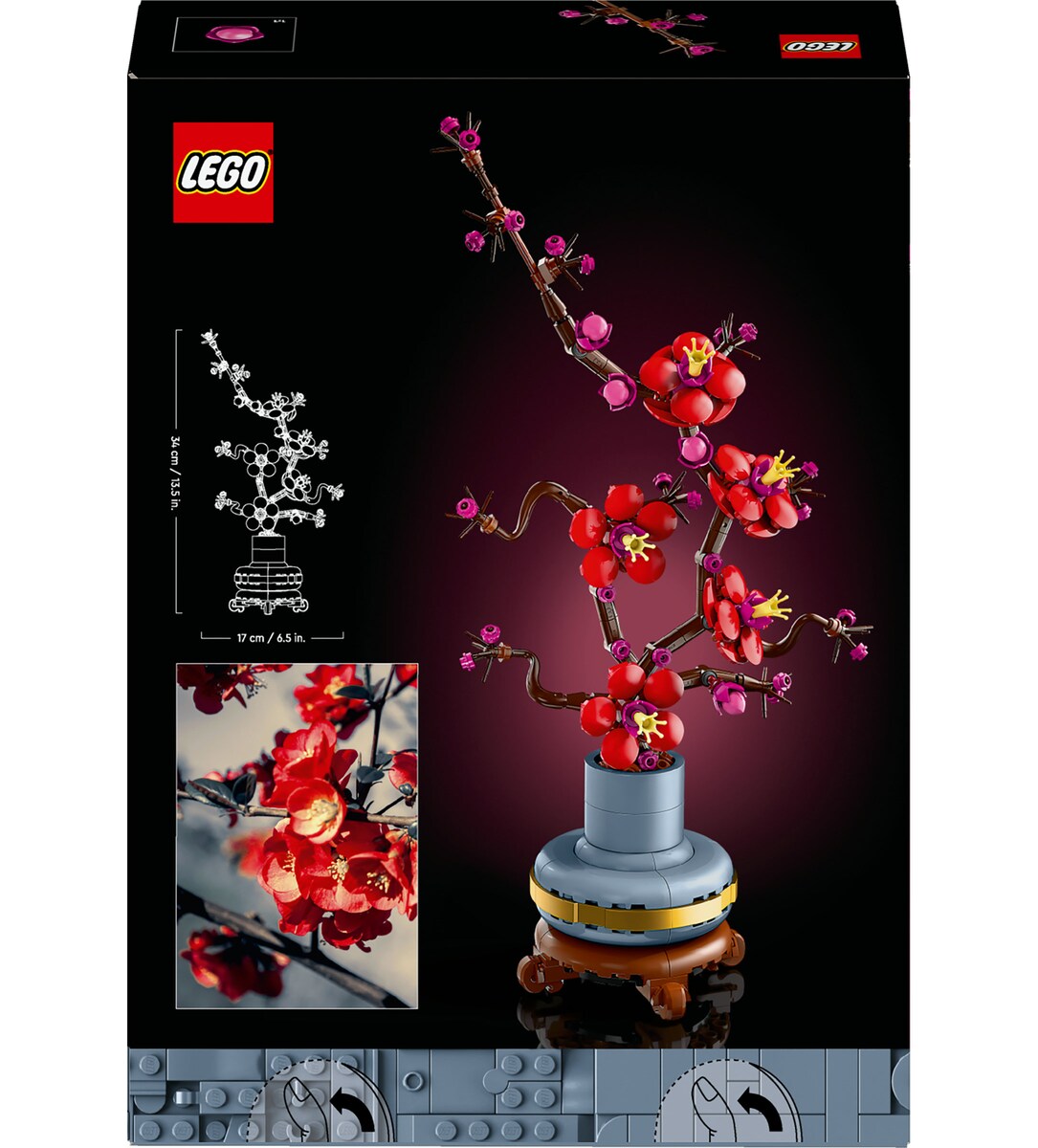 Flor de Ameixa Lego Botanicals 9