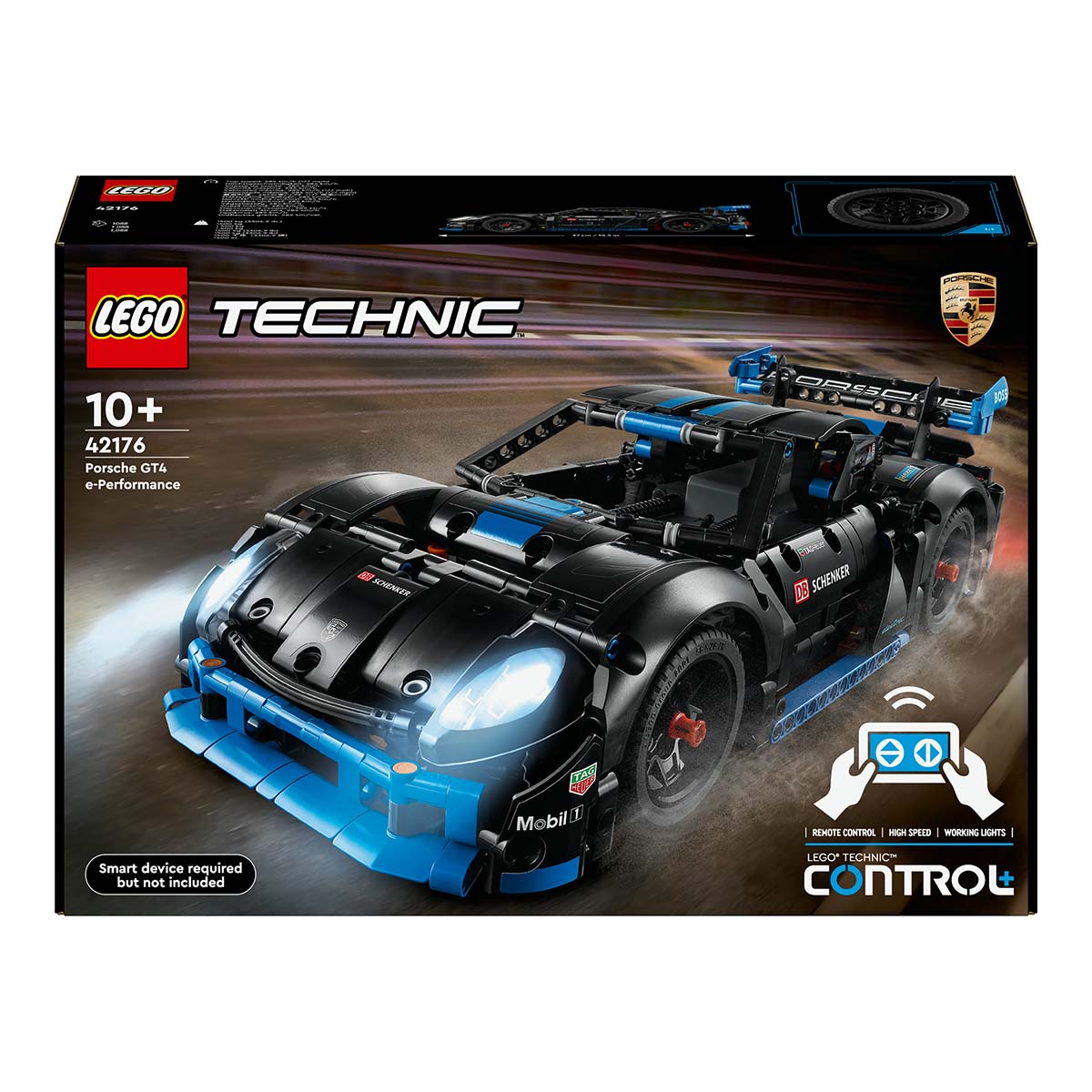 LEGO – Juego de construcción Coche de Carreras Porsche GT4 e-Performance LEGO Technic.