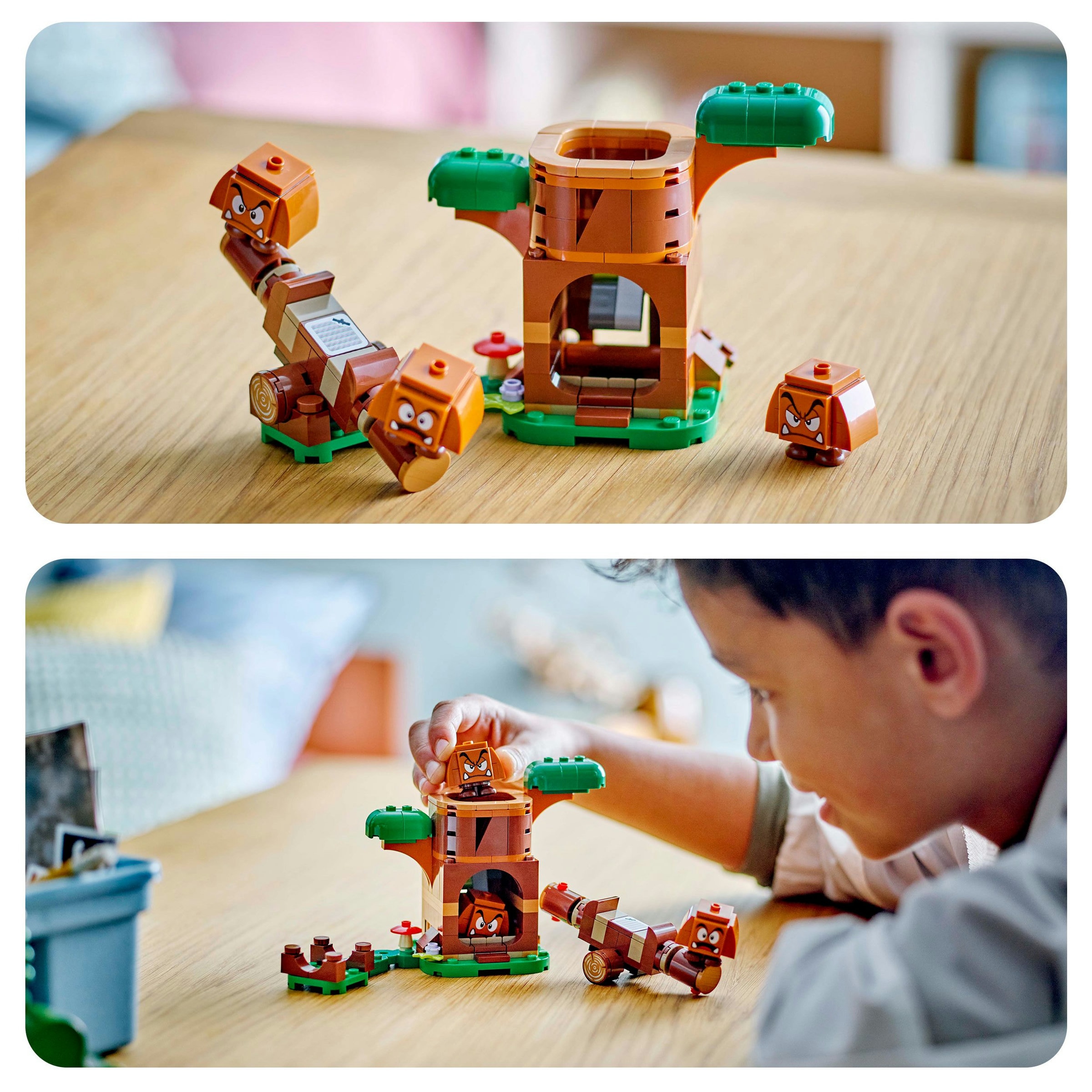 Zona de recreio dos Goombas Lego Super Mario 3