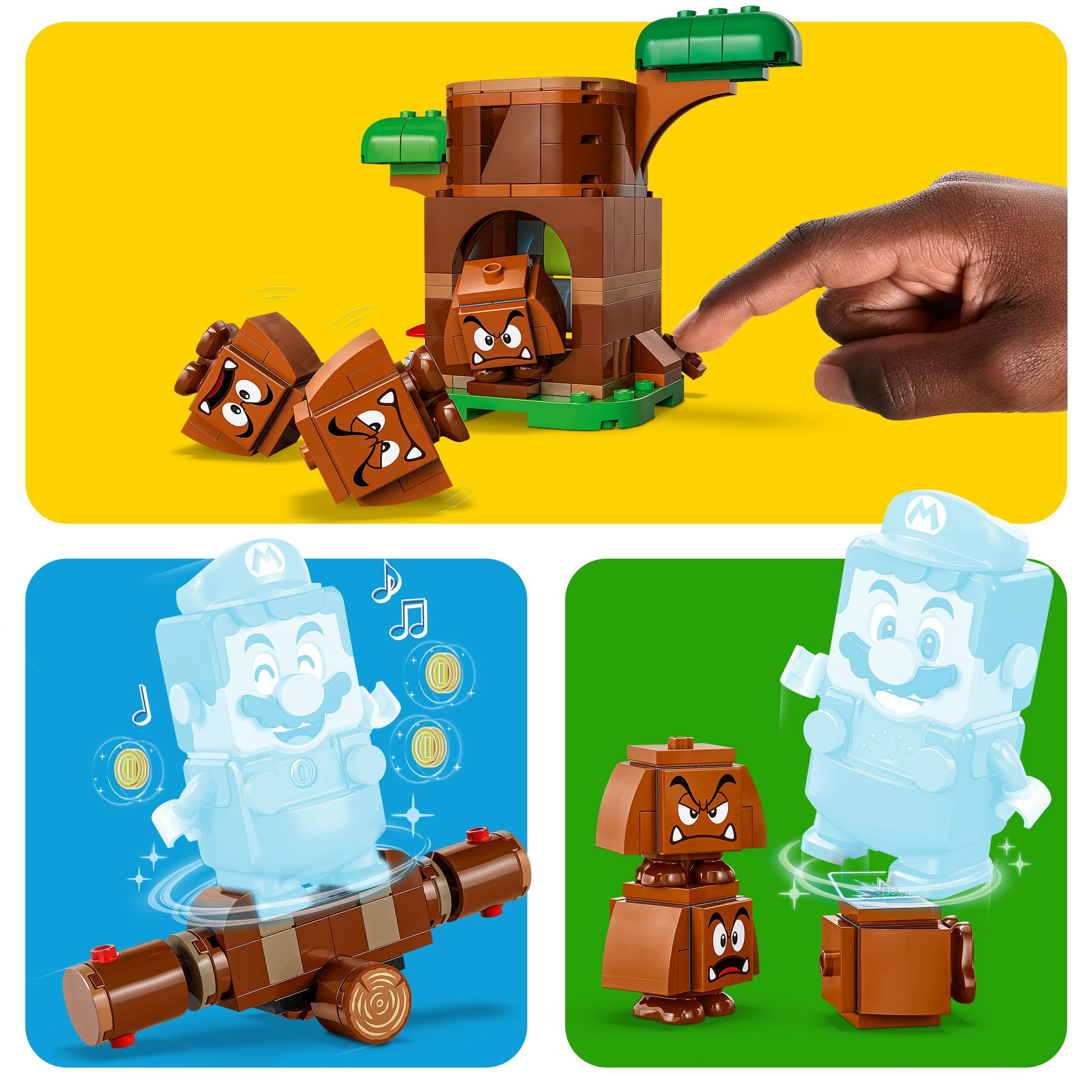 Zona de recreio dos Goombas Lego Super Mario 6