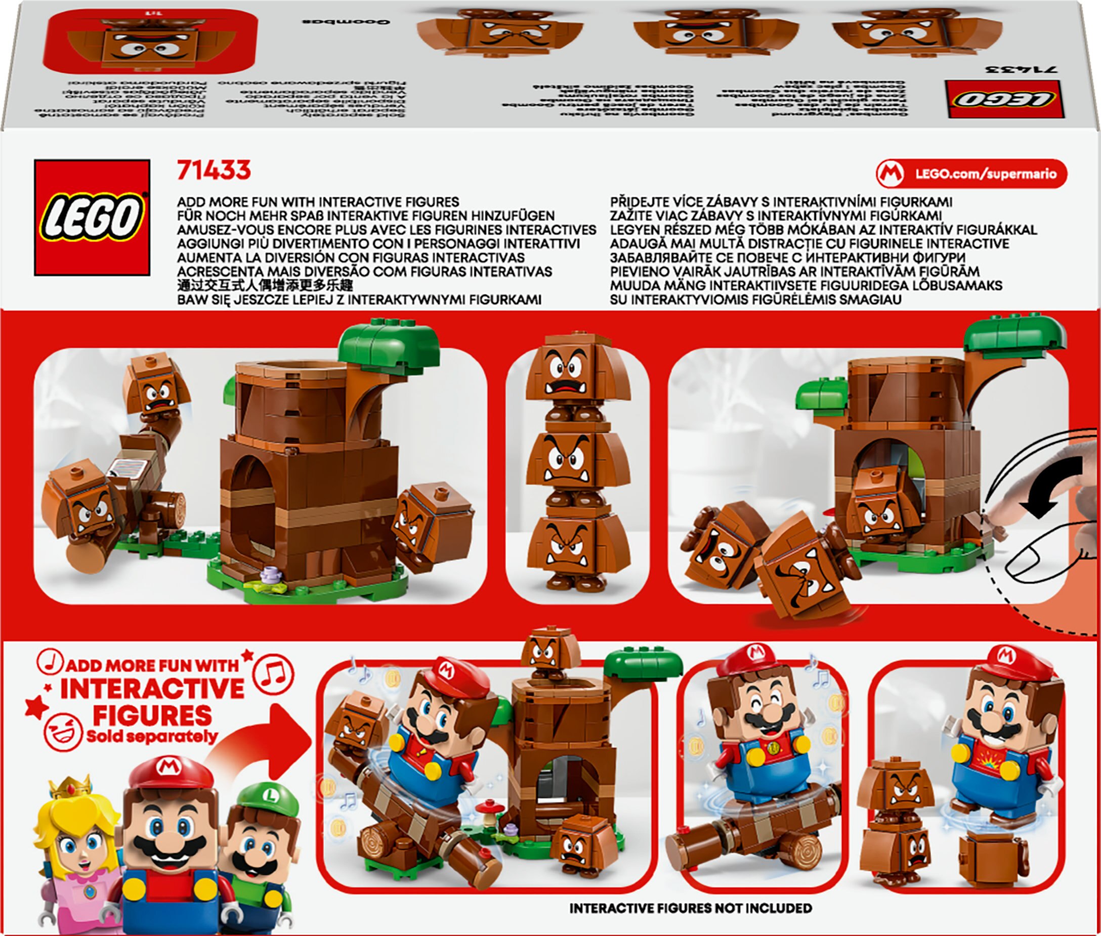 Zona de recreio dos Goombas Lego Super Mario 9