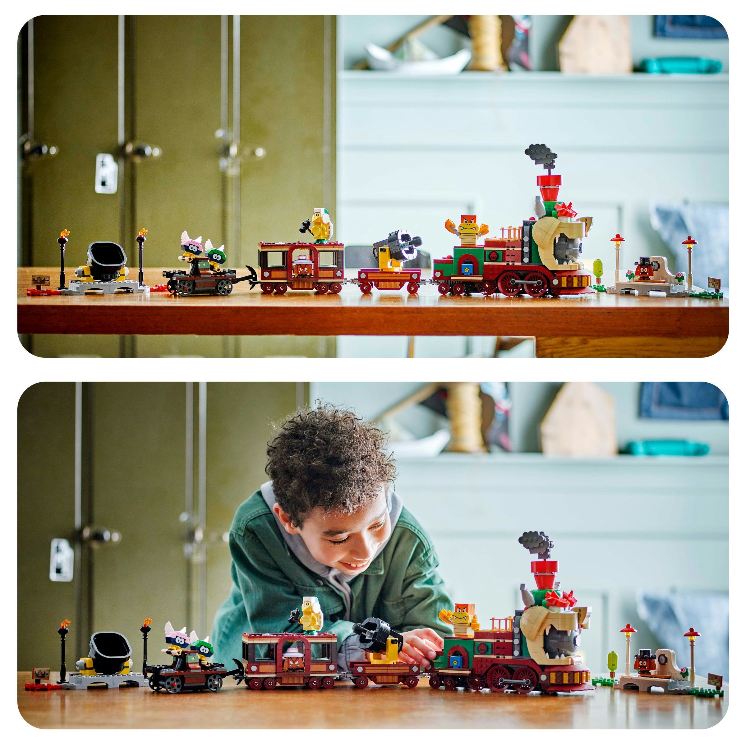 Juego de construcción El tren expreso Bowser LEGO Super Mario - 71437 3