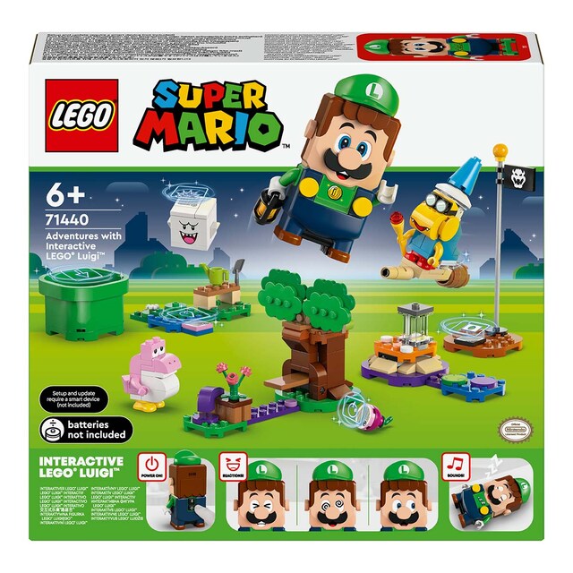 Juego de construcción Aventuras interactivas con LEGO® Luigi™ Super Mario