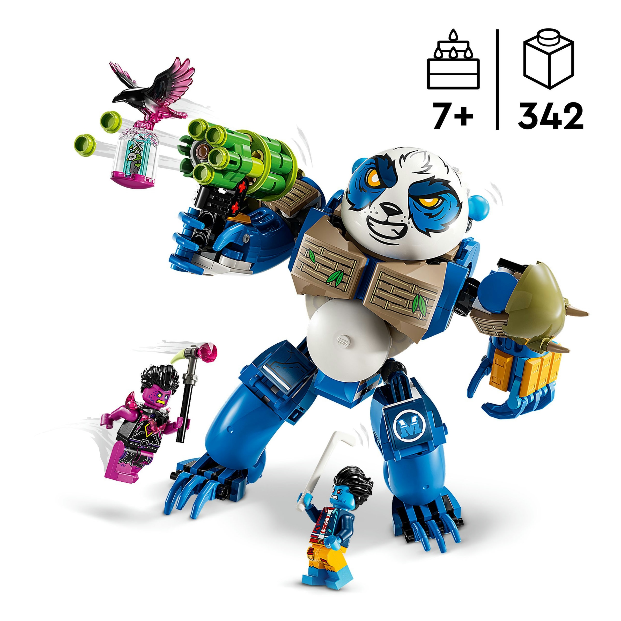 Juego de construcción Logan Panda Poderoso LEGO DREAMZzz - 71480 4