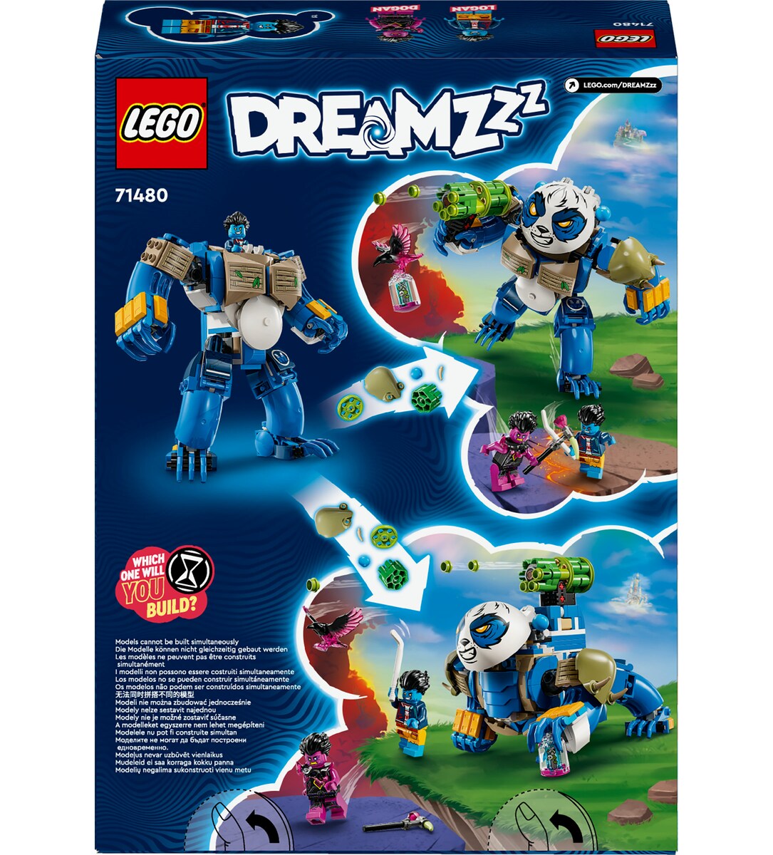 Juego de construcción Logan Panda Poderoso LEGO DREAMZzz - 71480 9