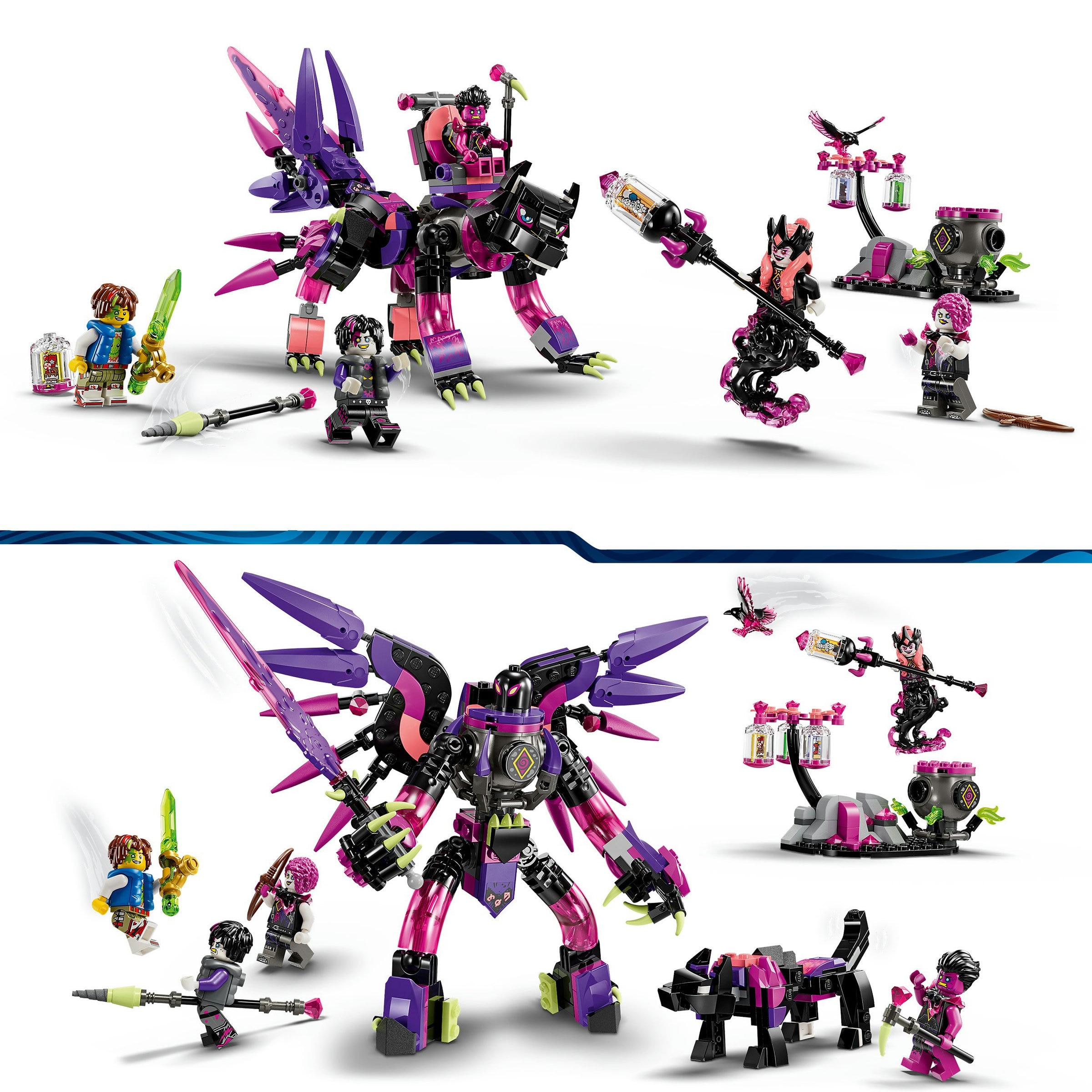 Juego de construcción Criaturas de las Pesadillas de la Bruja Jamás LEGO DREAMZzz - 71483 6