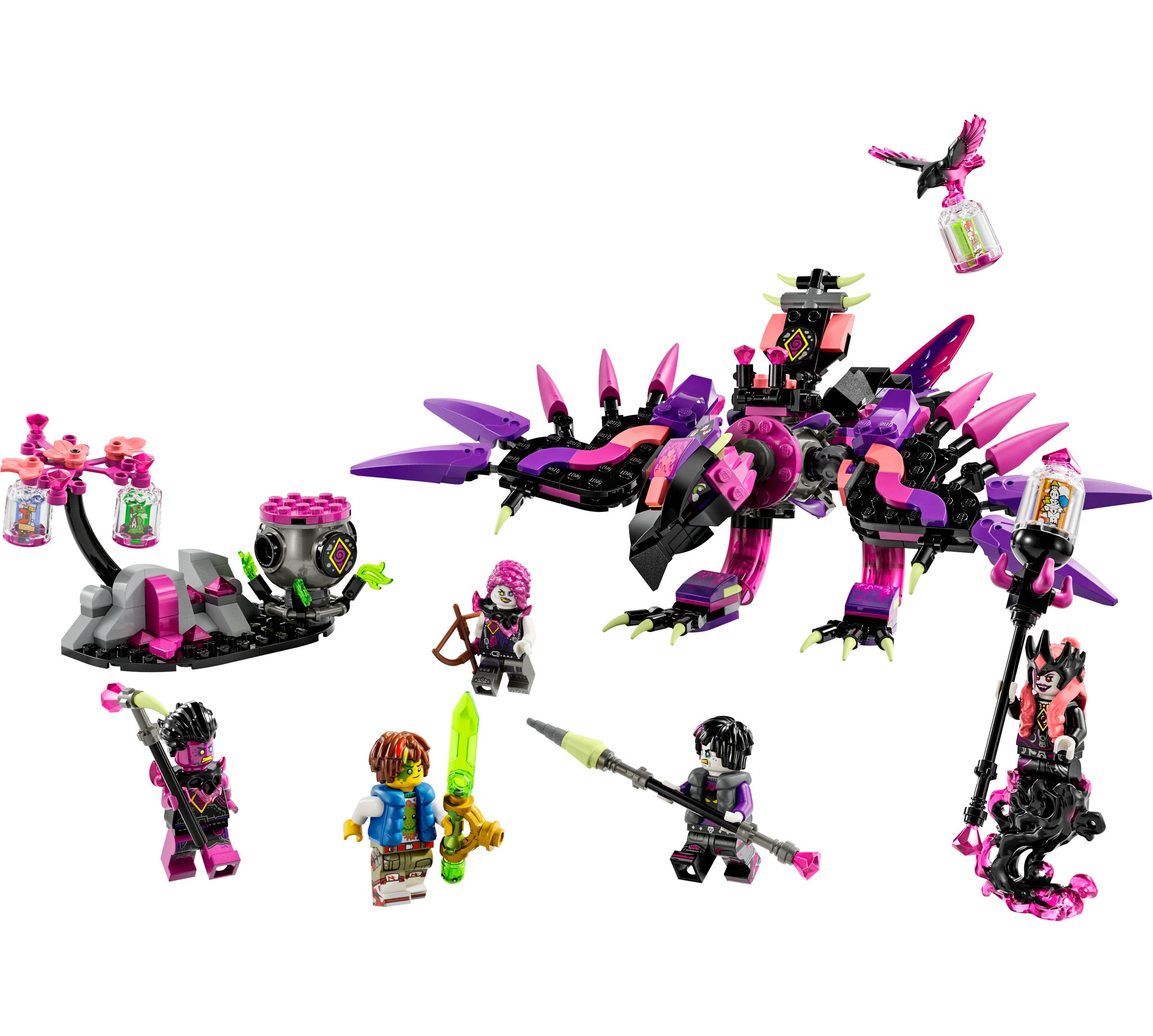 Juego de construcción Criaturas de las Pesadillas de la Bruja Jamás LEGO DREAMZzz - 71483 8