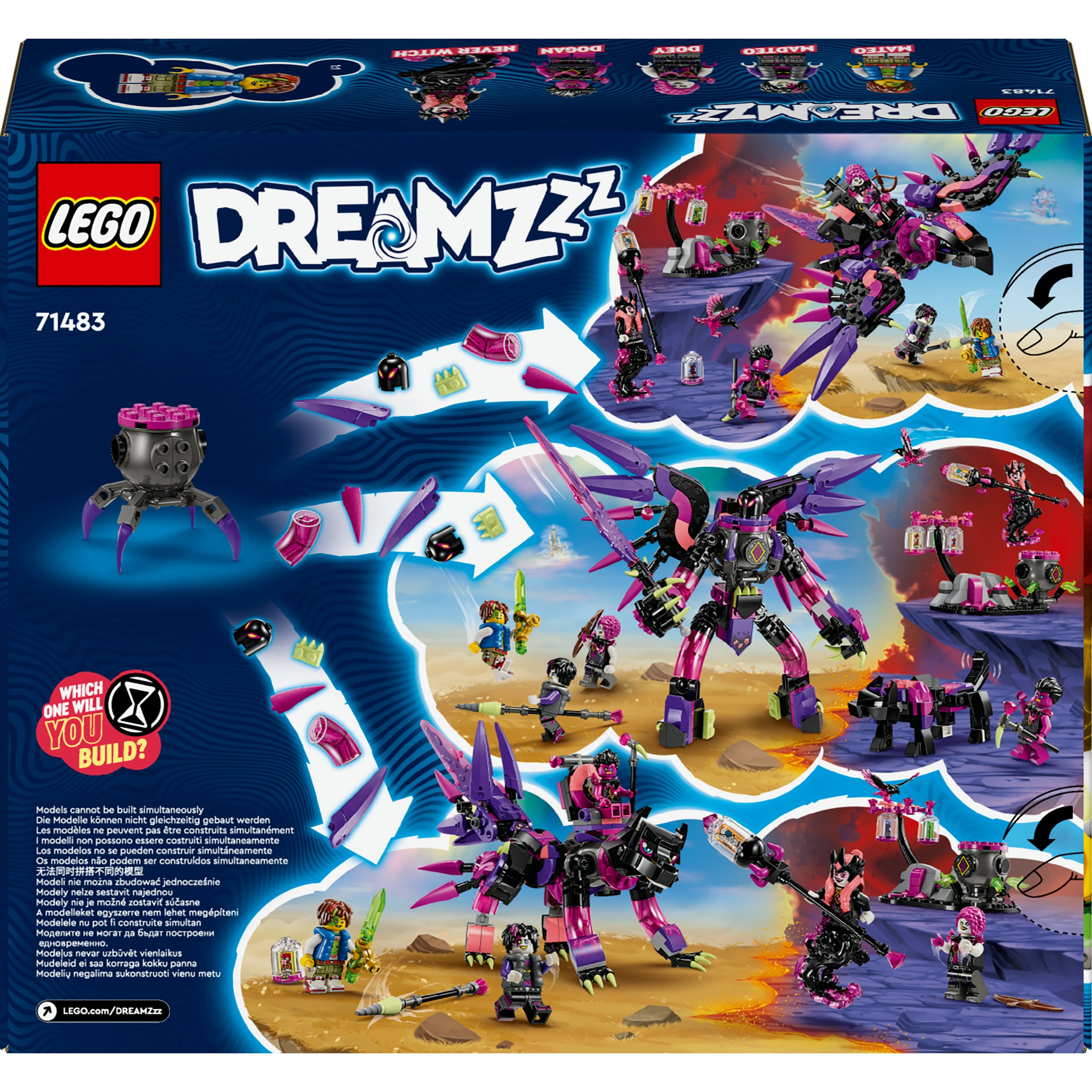 Juego de construcción Criaturas de las Pesadillas de la Bruja Jamás LEGO DREAMZzz - 71483 9