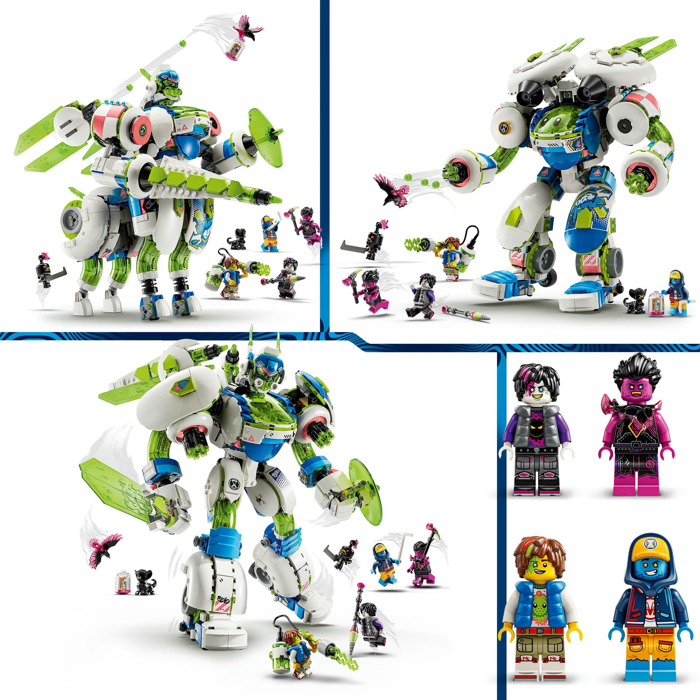 Mateo e Z-Blob. o Robô Cavaleiro de Combate Lego Dreamzzz 6