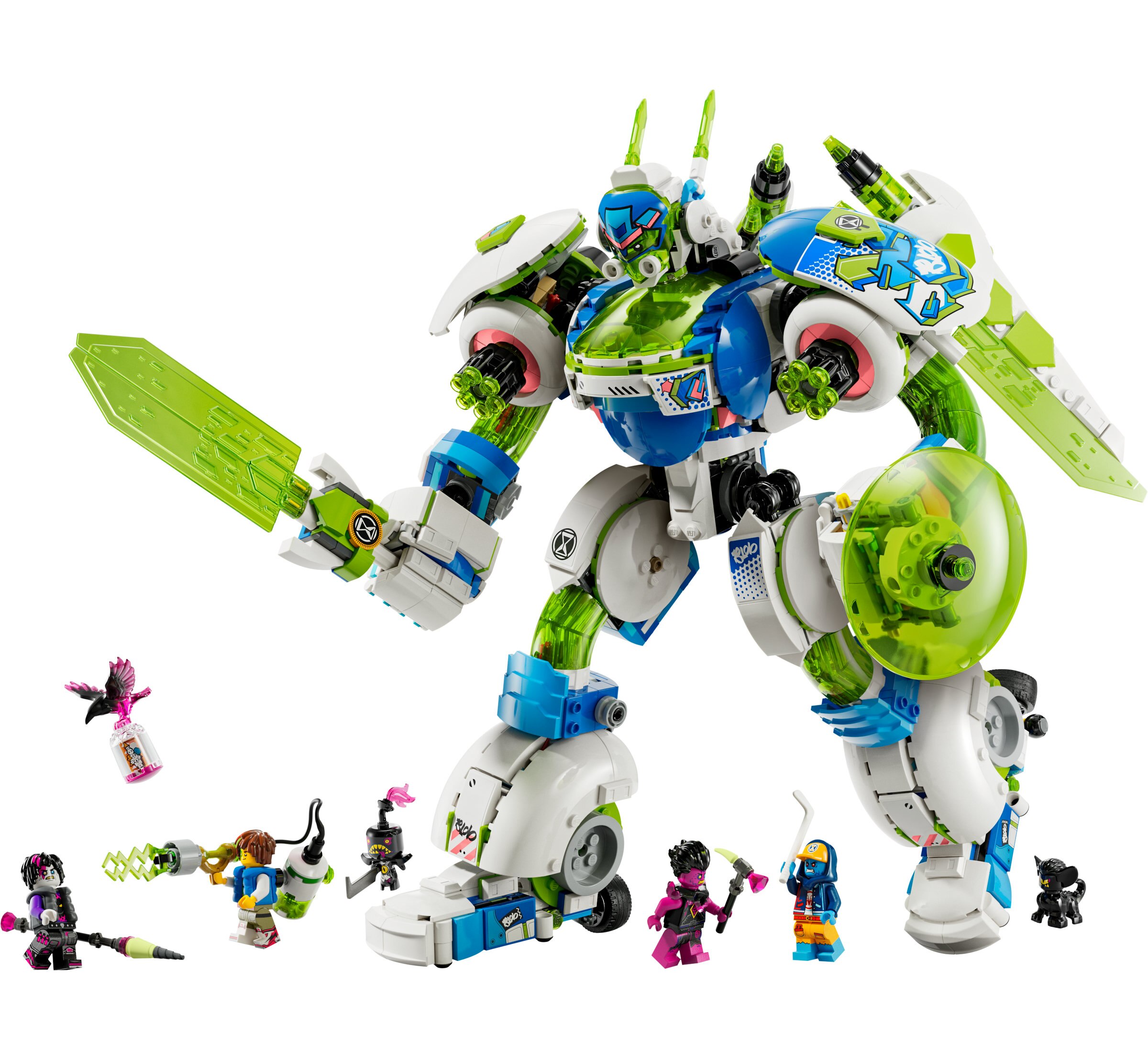 Mateo e Z-Blob. o Robô Cavaleiro de Combate Lego Dreamzzz 8