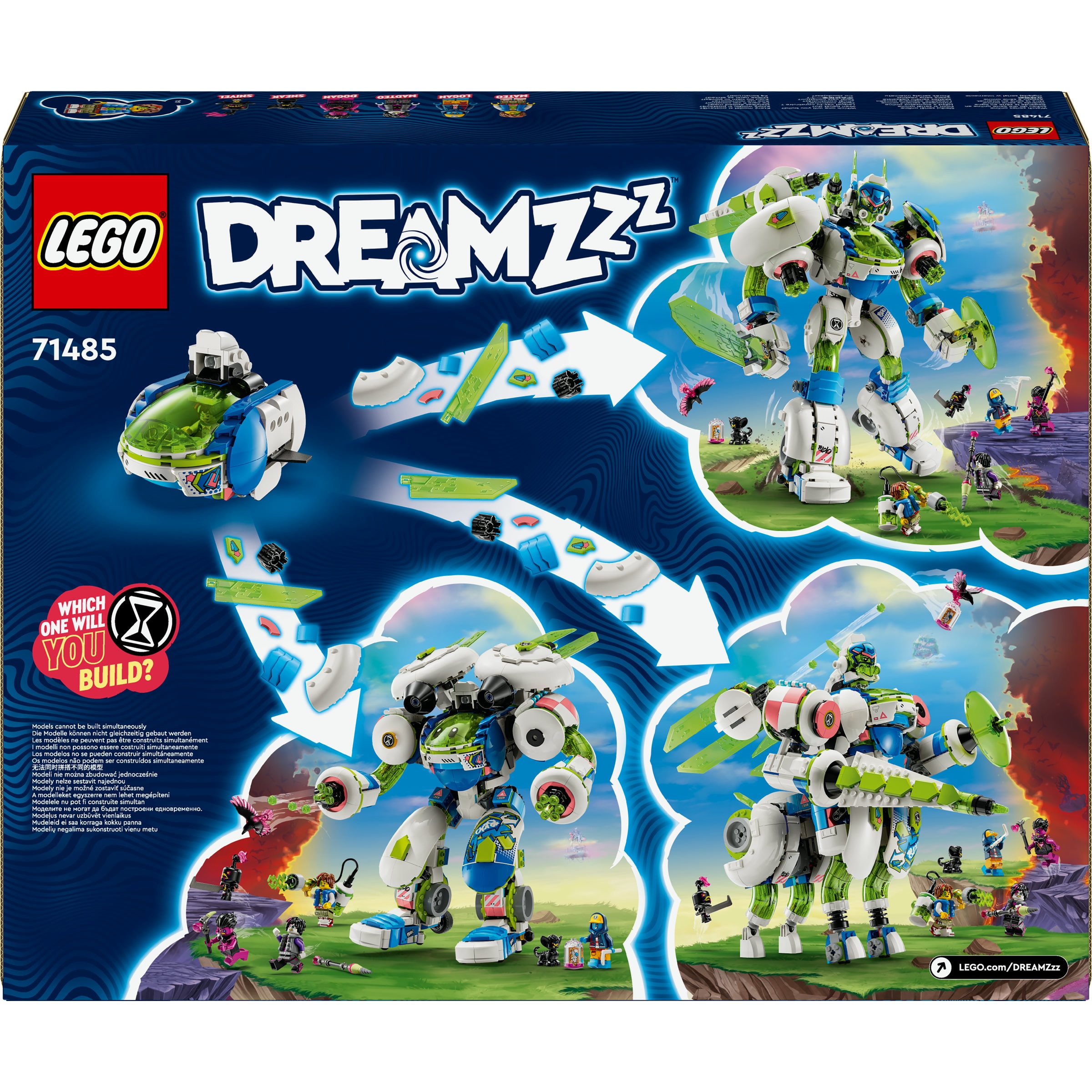Mateo e Z-Blob. o Robô Cavaleiro de Combate Lego Dreamzzz 9