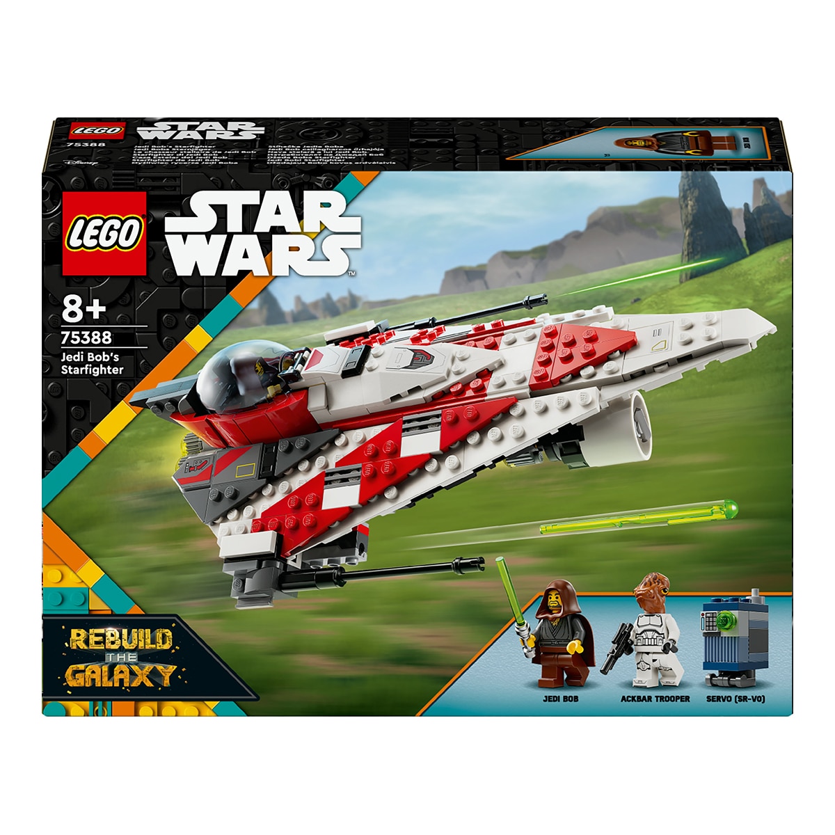 LEGO – Juego de construcción Jedi Bob’s Starfighter LEGO Star Wars.