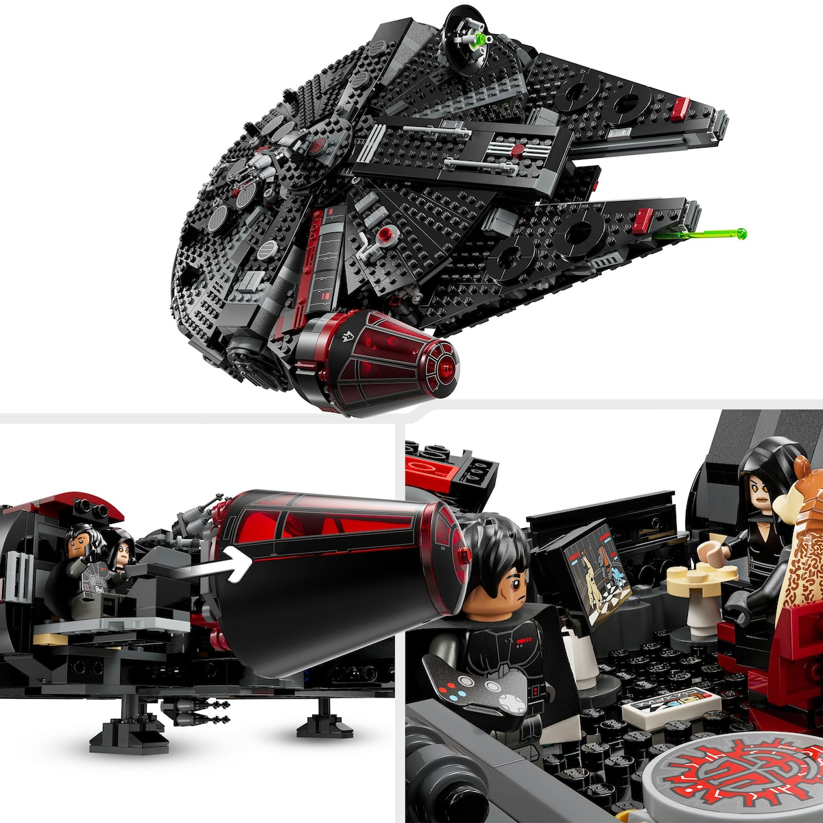 A Dark Falcon Lego Star Wars 5
