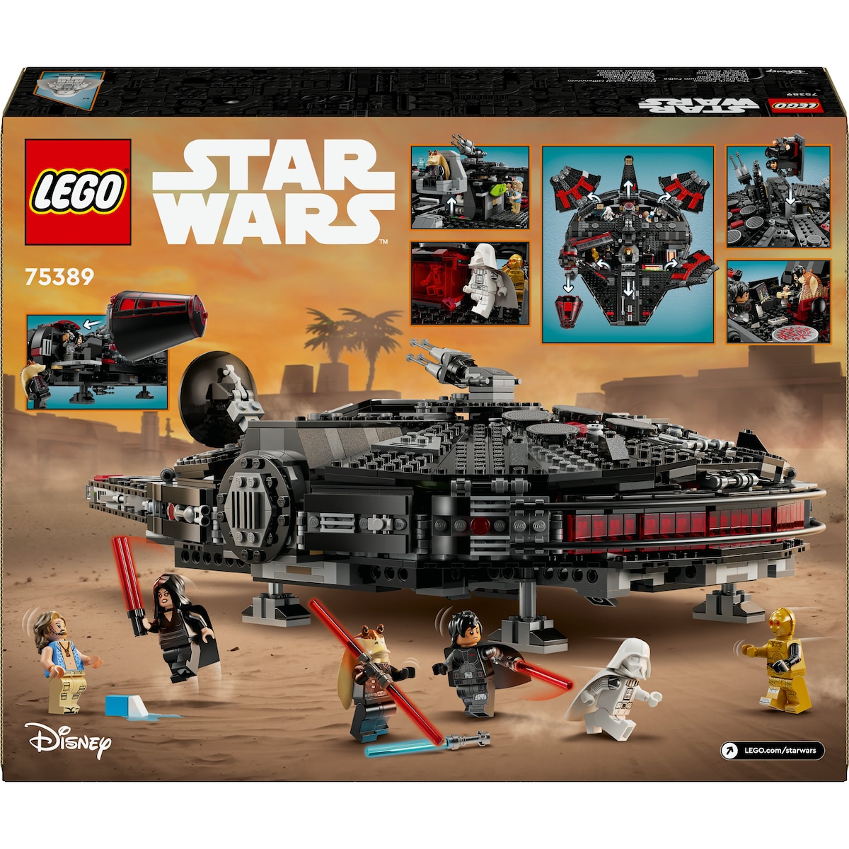 A Dark Falcon Lego Star Wars 9