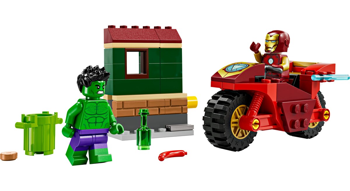 Iron Man com Mota e Hulk 8