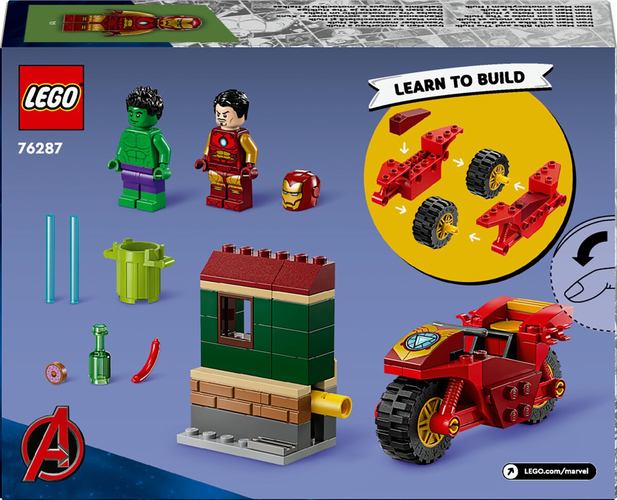 Iron Man com Mota e Hulk 9