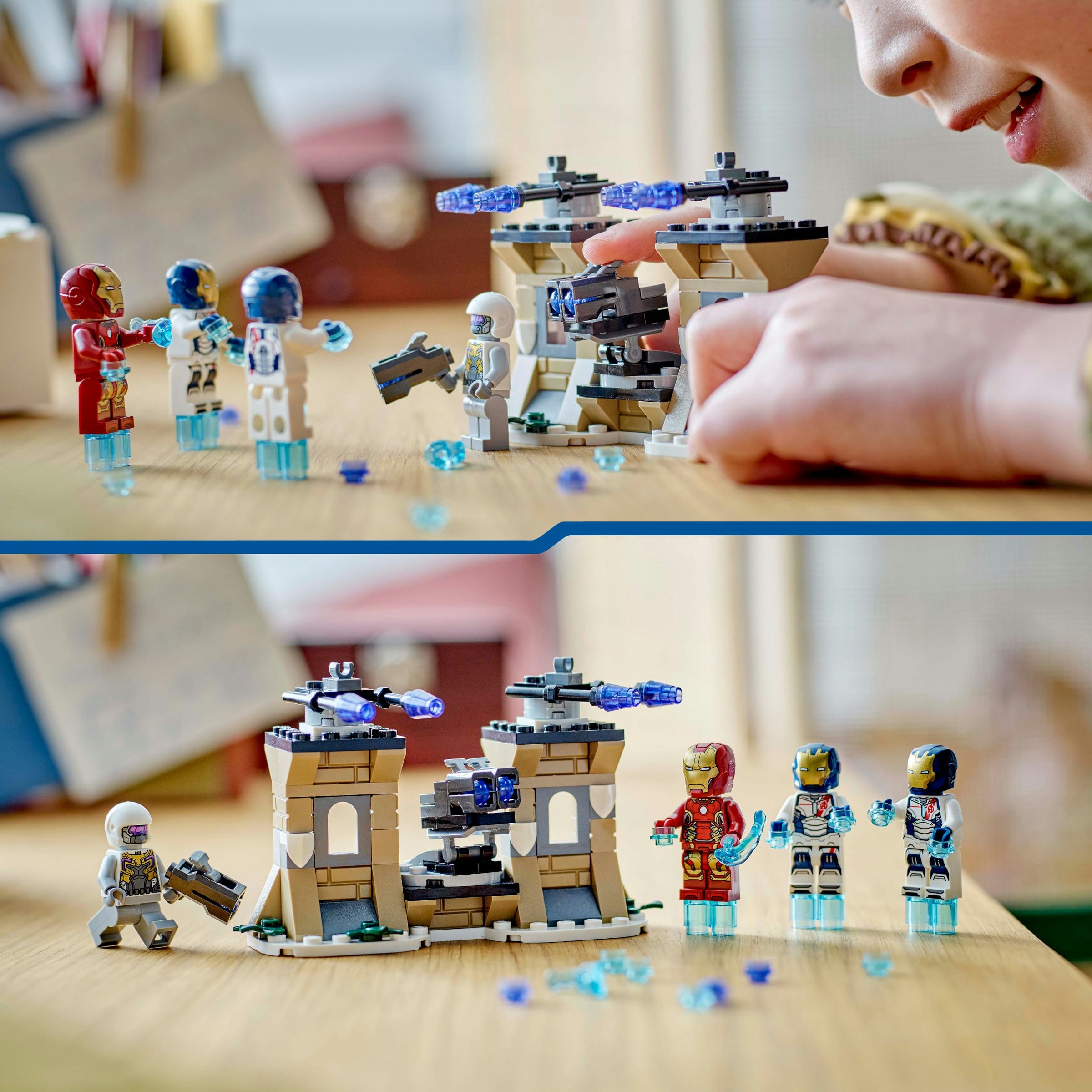 Juego de construcción Iron Man y Legión de Hierro vs. Soldado de Hydra LEGO Super Heroes Marvel - 76288 7
