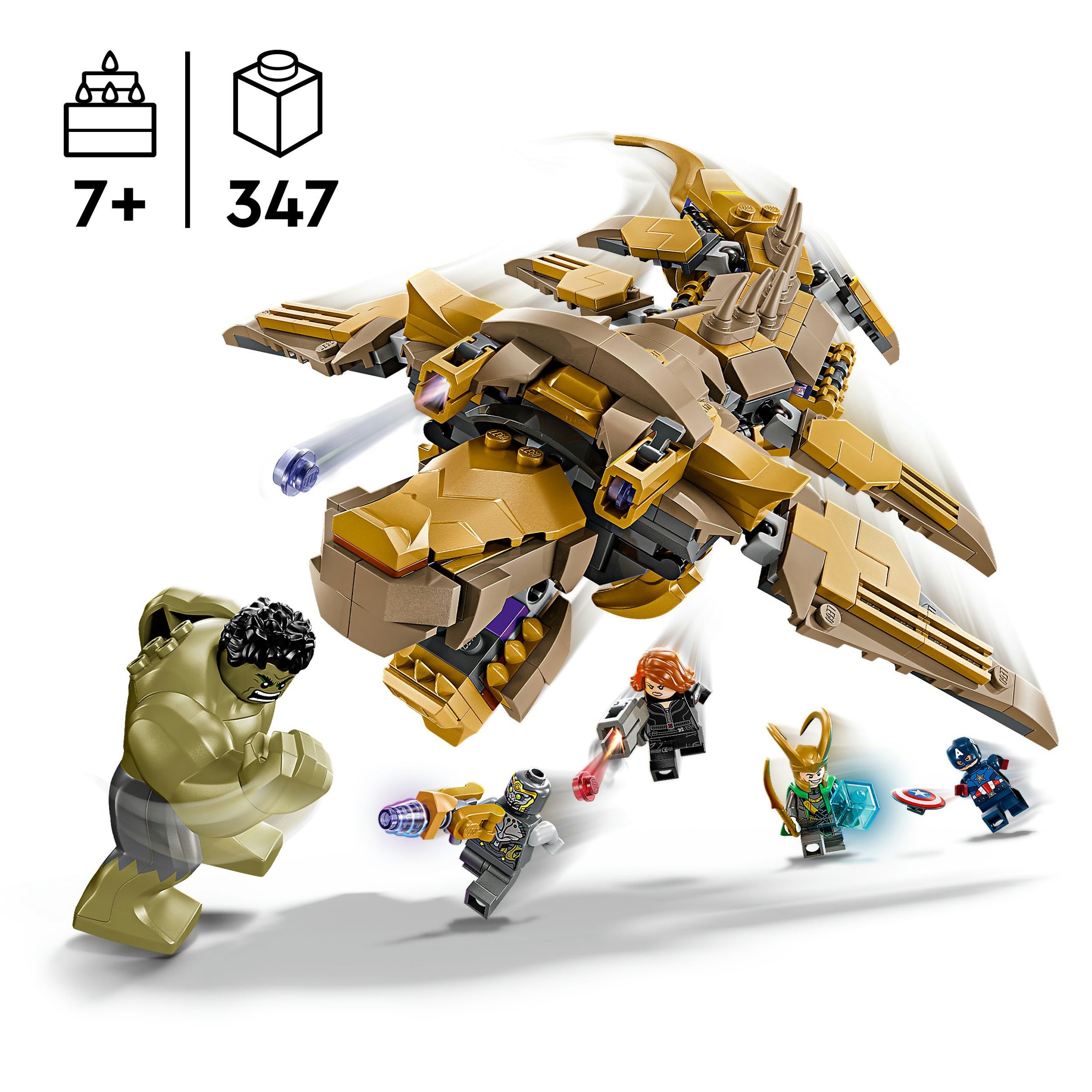 Juego de construcción Vengadores vs. Leviatán LEGO Super Heroes Marvel - 76290 4