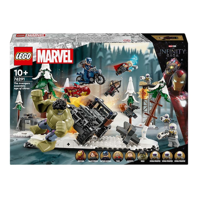 Juego de construcción Vengadores Reunidos: Era de Ultrón LEGO Super Heroes Marvel