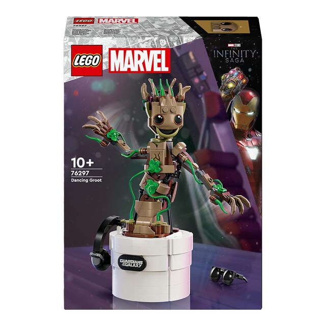Juego de construcción Groot Bailarín LEGO Super Heroes Marvel