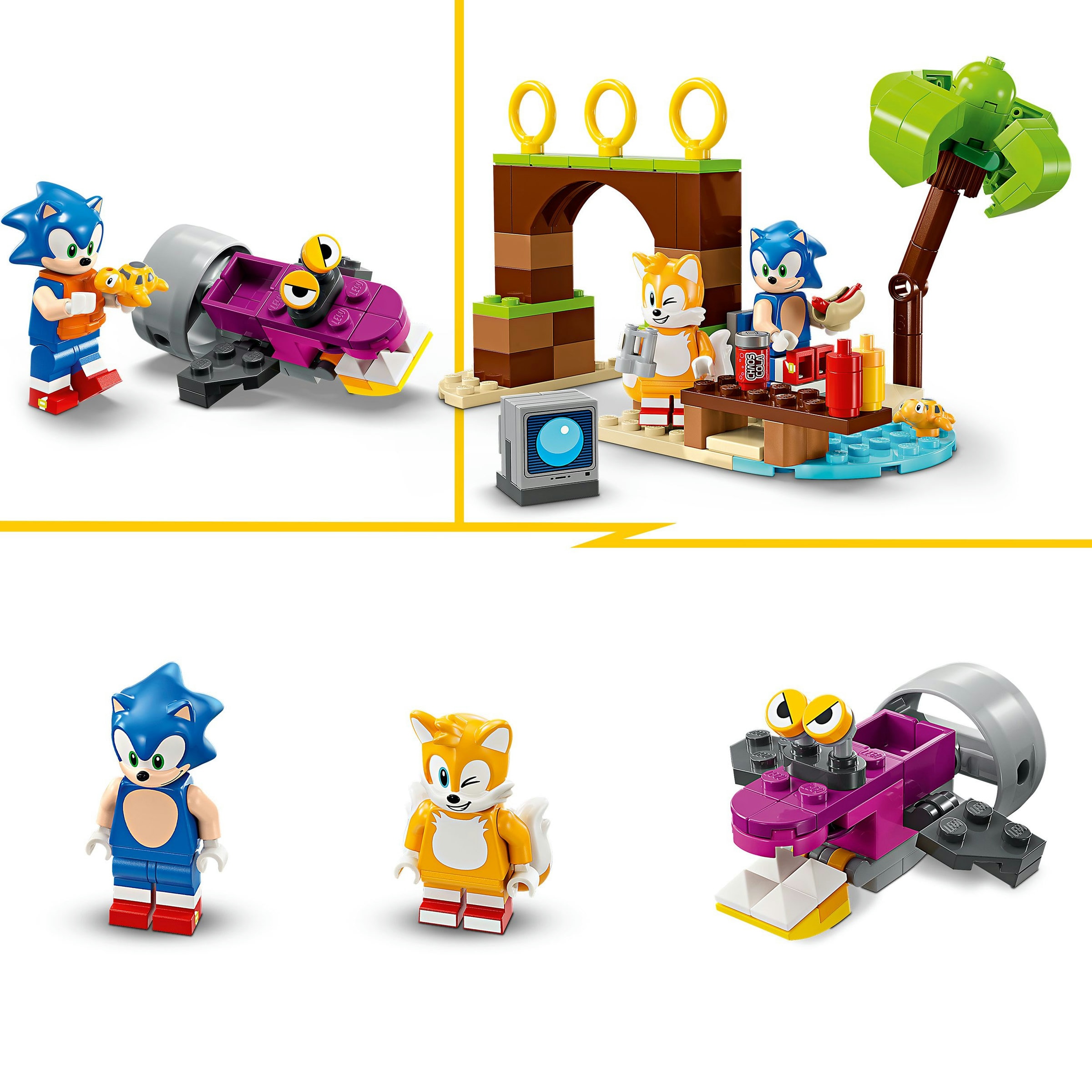 Juego de construcción Barco de Aventuras de Tails LEGO Sonic - 76997 6