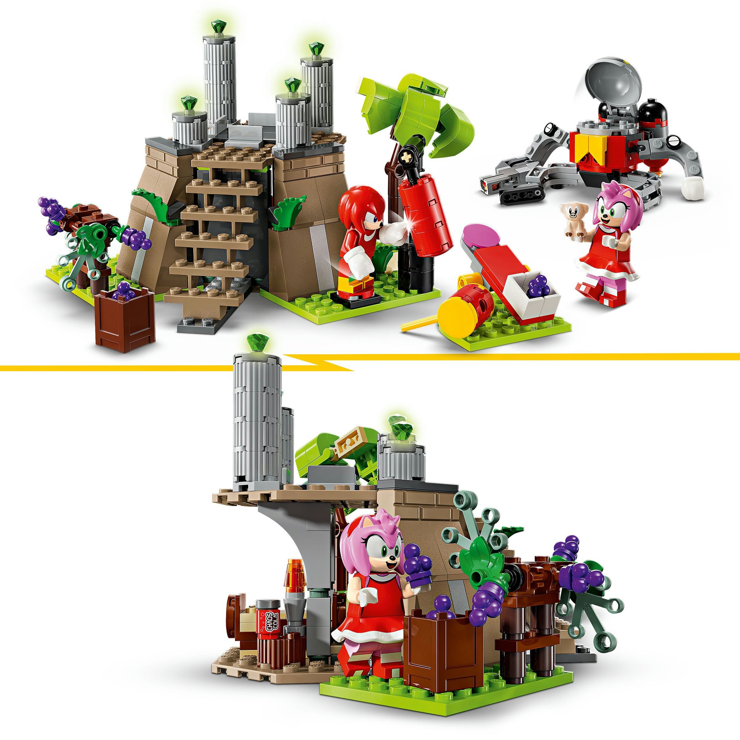 Juego de construcción Knuckles y el Santuario de la Master Emerald LEGO Sonic - 76998 5