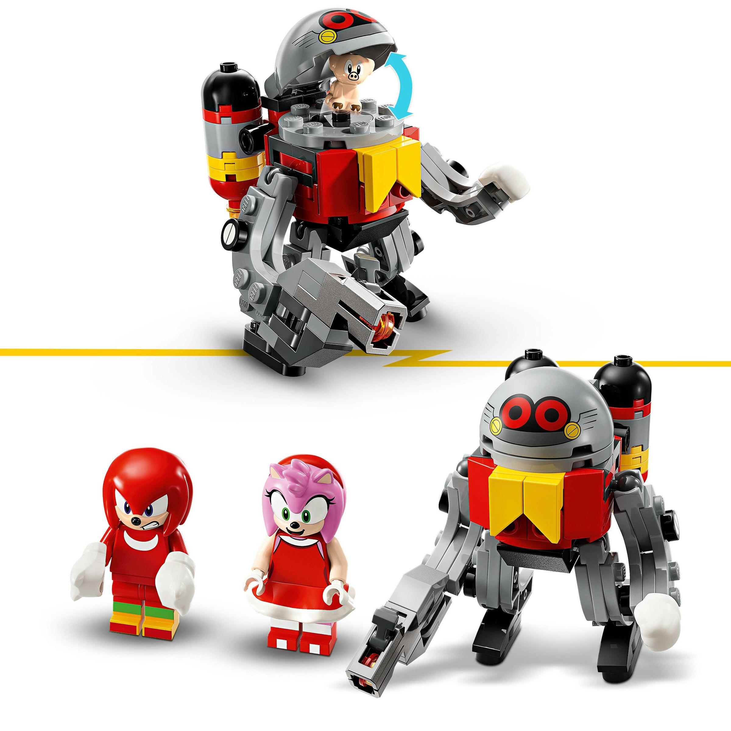 Juego de construcción Knuckles y el Santuario de la Master Emerald LEGO Sonic - 76998 6