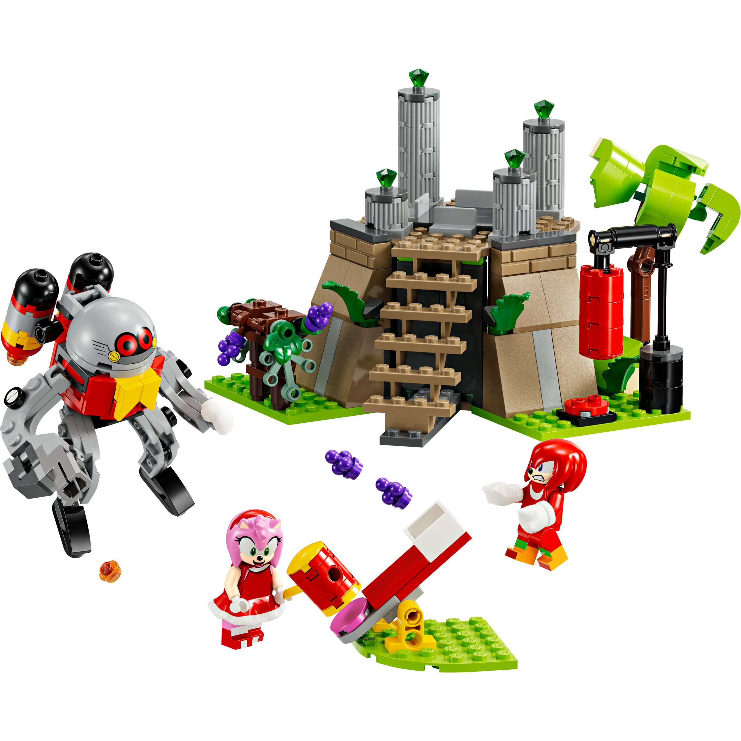 Juego de construcción Knuckles y el Santuario de la Master Emerald LEGO Sonic - 76998 8