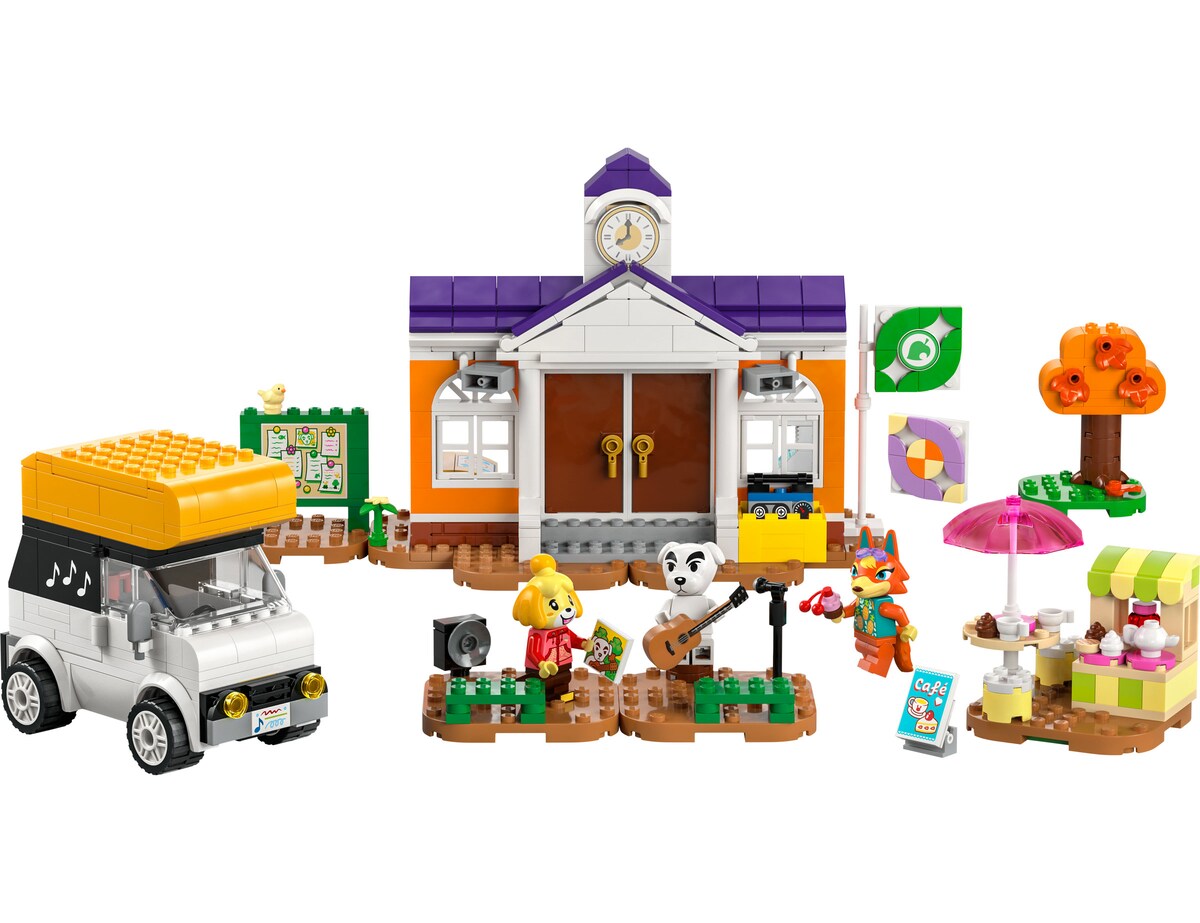 Concerto do K.K. na praça Lego Animal Crossing 2